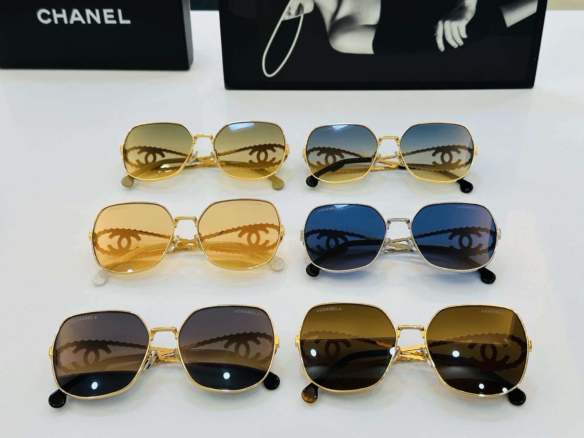 🆕 【CHANE*/香家】MODEL: A95106 Size：61口17-150 💅🏻💓b太阳镜