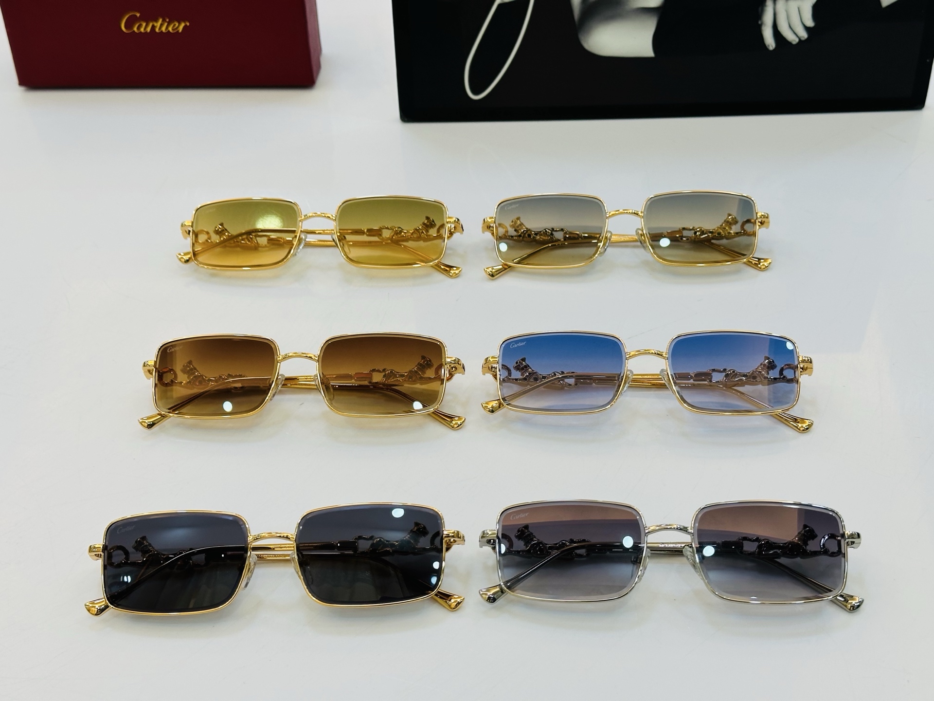 Cartie* 卡家 CT01824 太阳镜 Size：56口17-145 工艺精湛气质十足！bm男女同