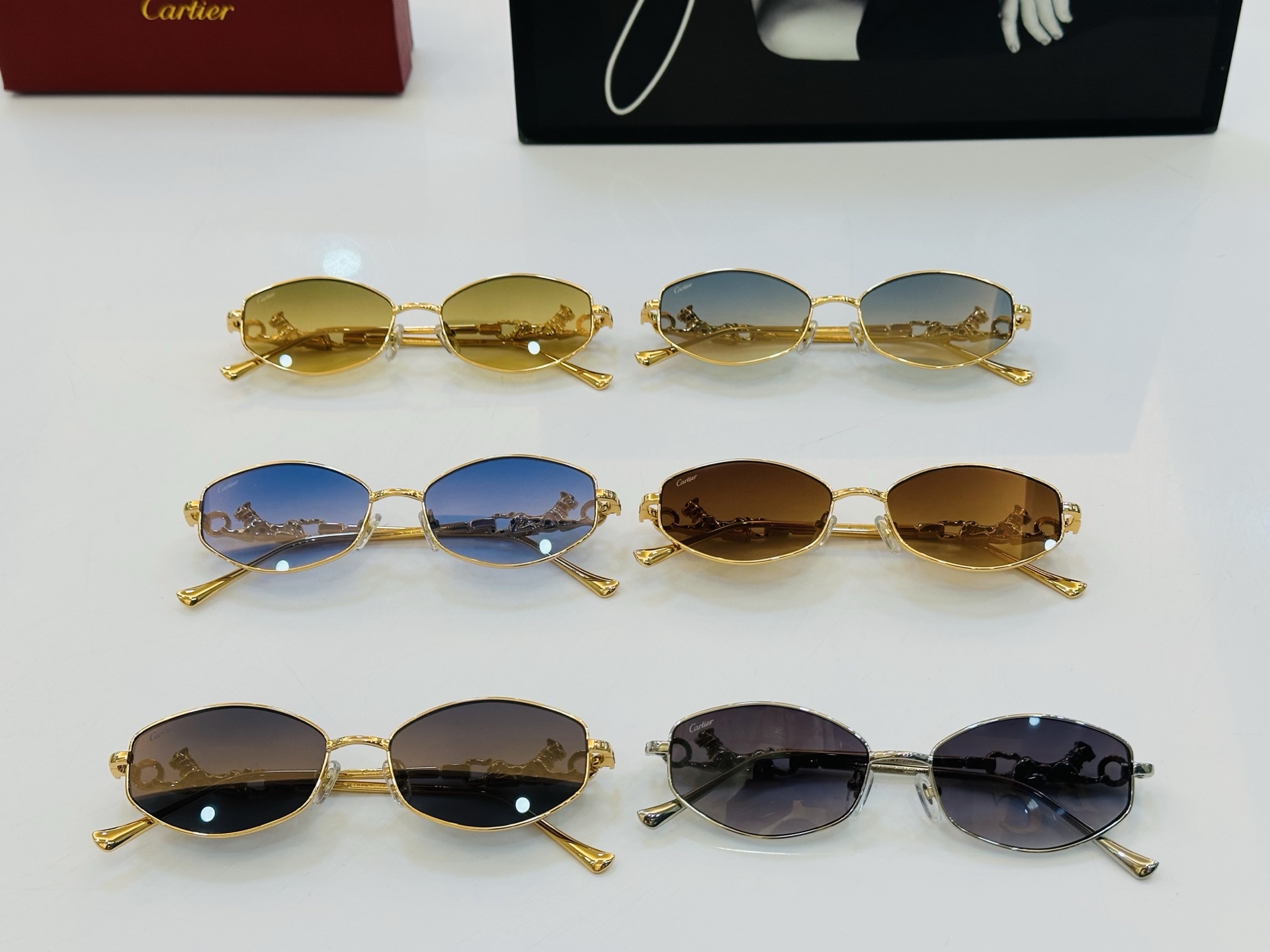 Cartie* 卡家 CT01823 太阳镜 Size：56口17-145 工艺精湛气质十足！bm男女同