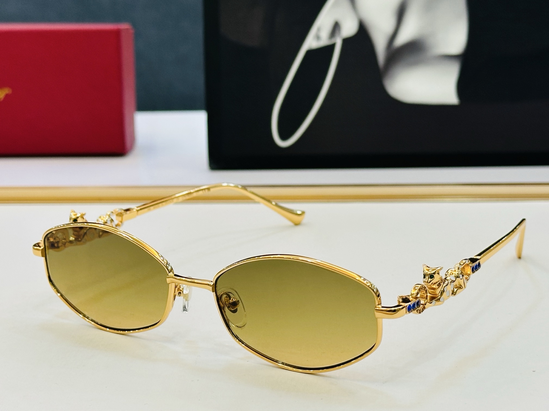 Cartie* 卡家 CT01823 太阳镜 Size：56口17-145 工艺精湛气质十足！bm男女同