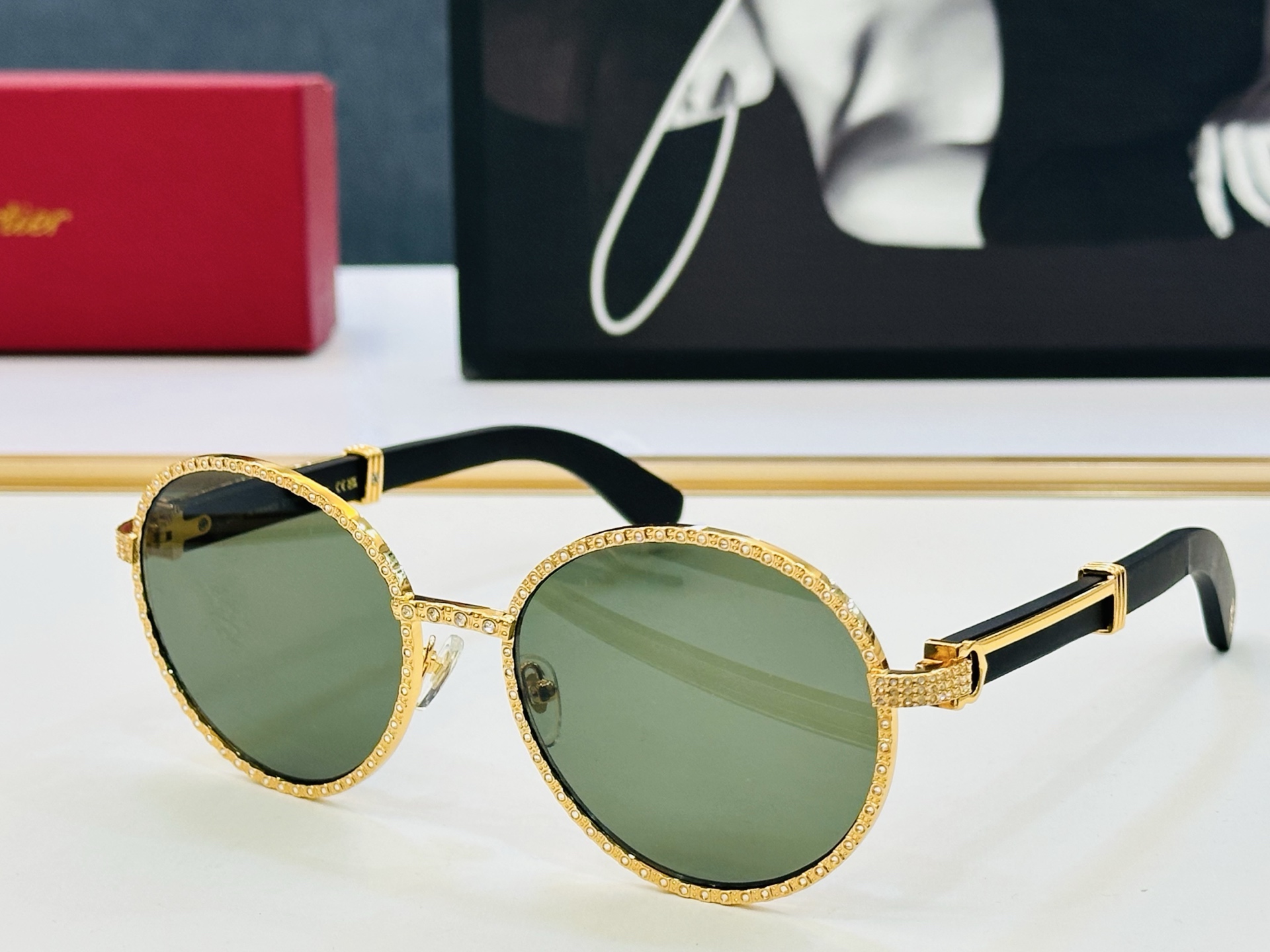 新款 Cartier 卡家 MODEL: CT0699 Size：59口20-145 高品质 品牌标志性