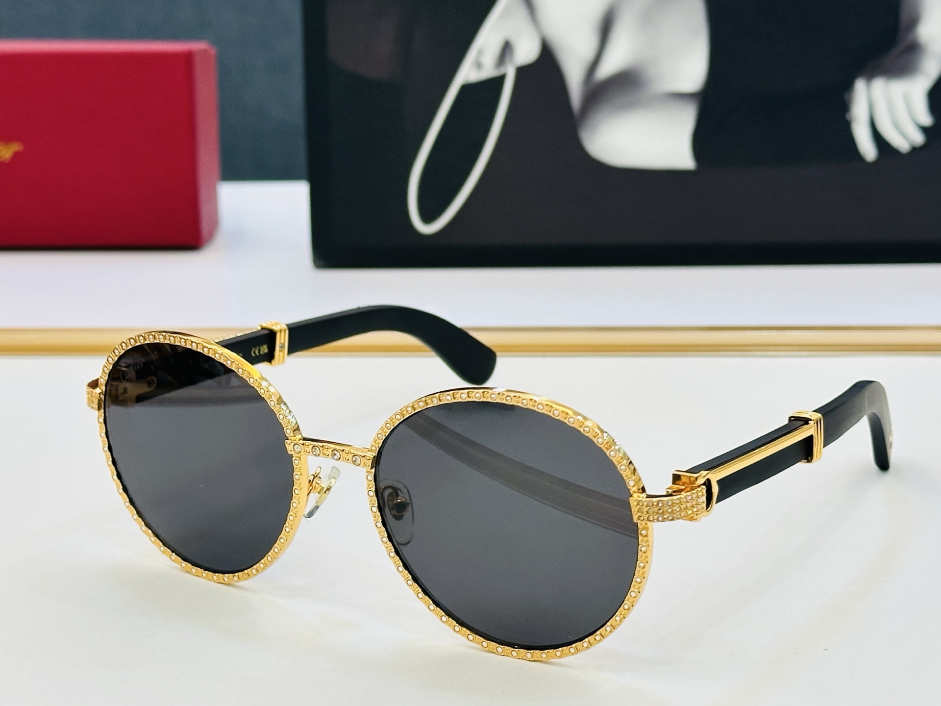 新款 Cartier 卡家 MODEL: CT0699 Size：59口20-145 高品质 品牌标志性