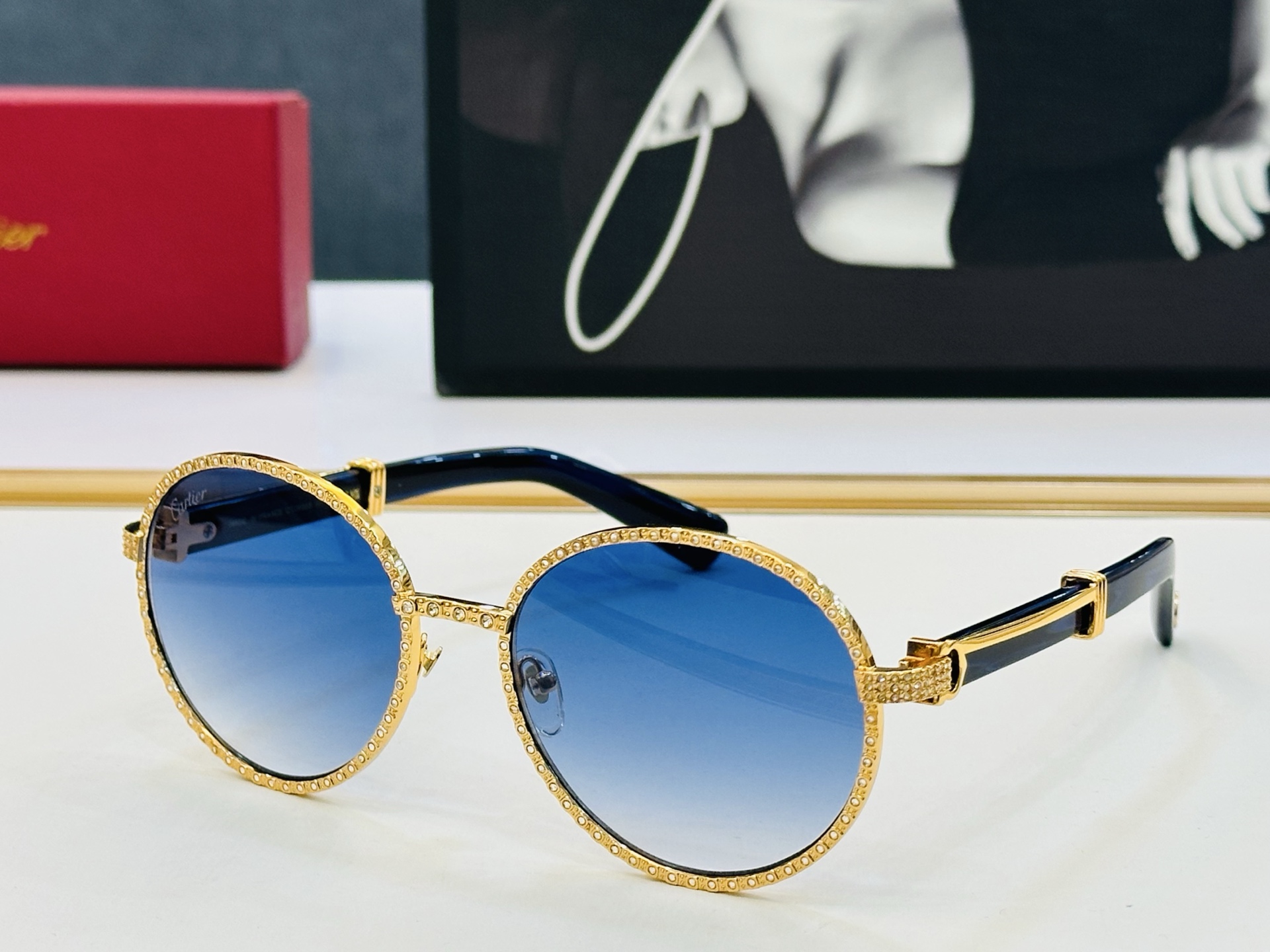 新款 Cartier 卡家 MODEL: CT0699 Size：59口20-145 高品质 品牌标志性