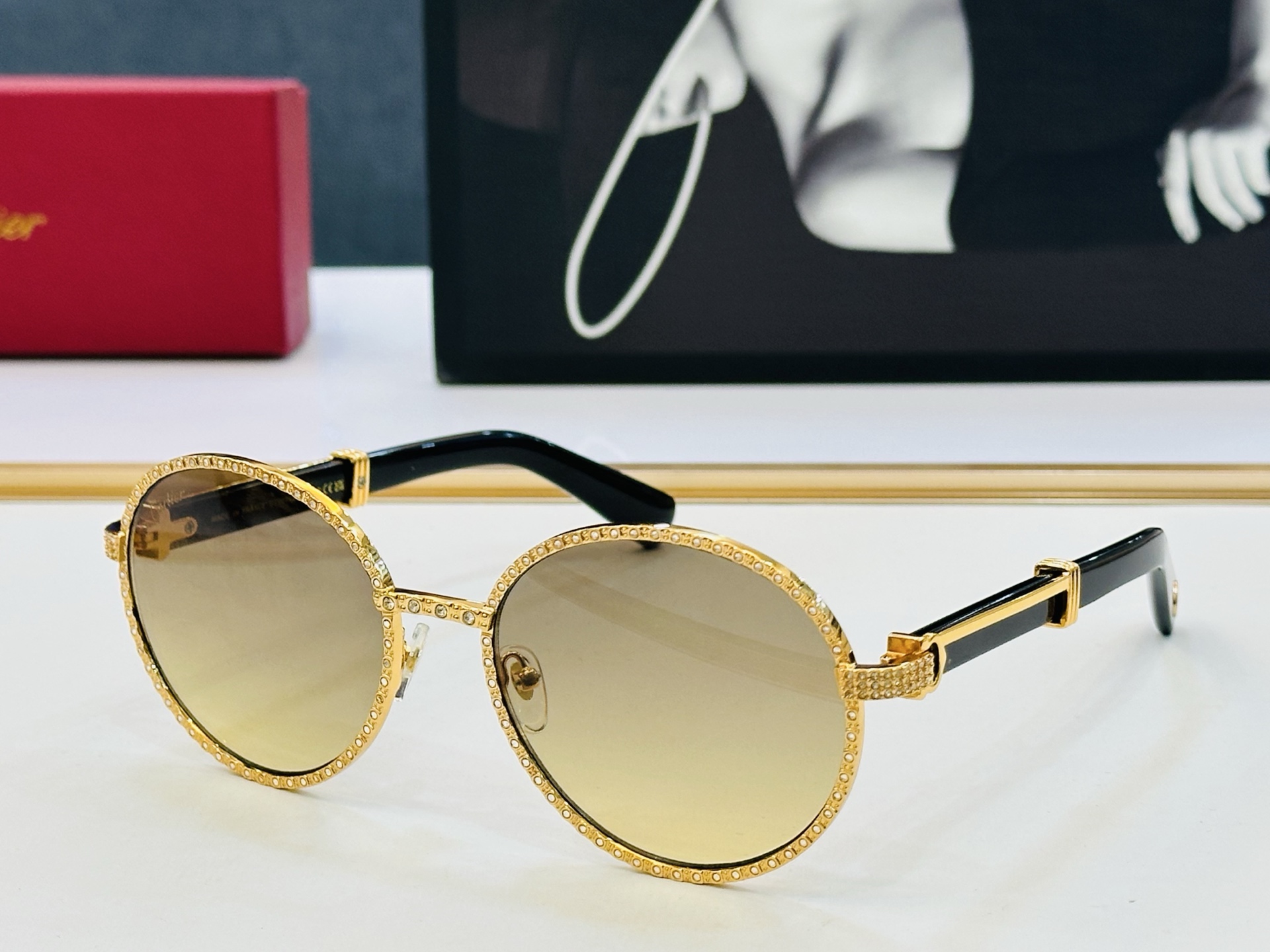 新款 Cartier 卡家 MODEL: CT0699 Size：59口20-145 高品质 品牌标志性