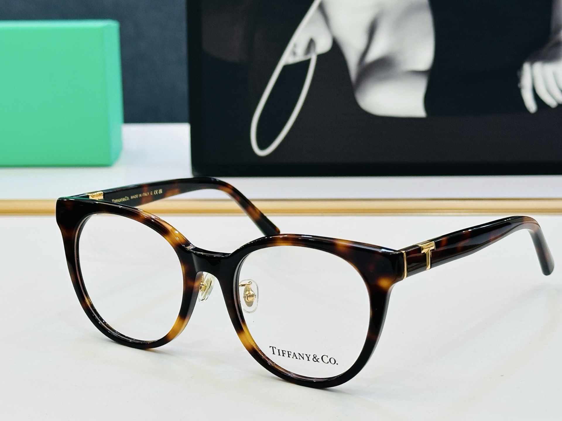 蒂芙家 Tiffany & CO. TF2238D Size：53口20-145 时尚太阳镜架 👍b多色