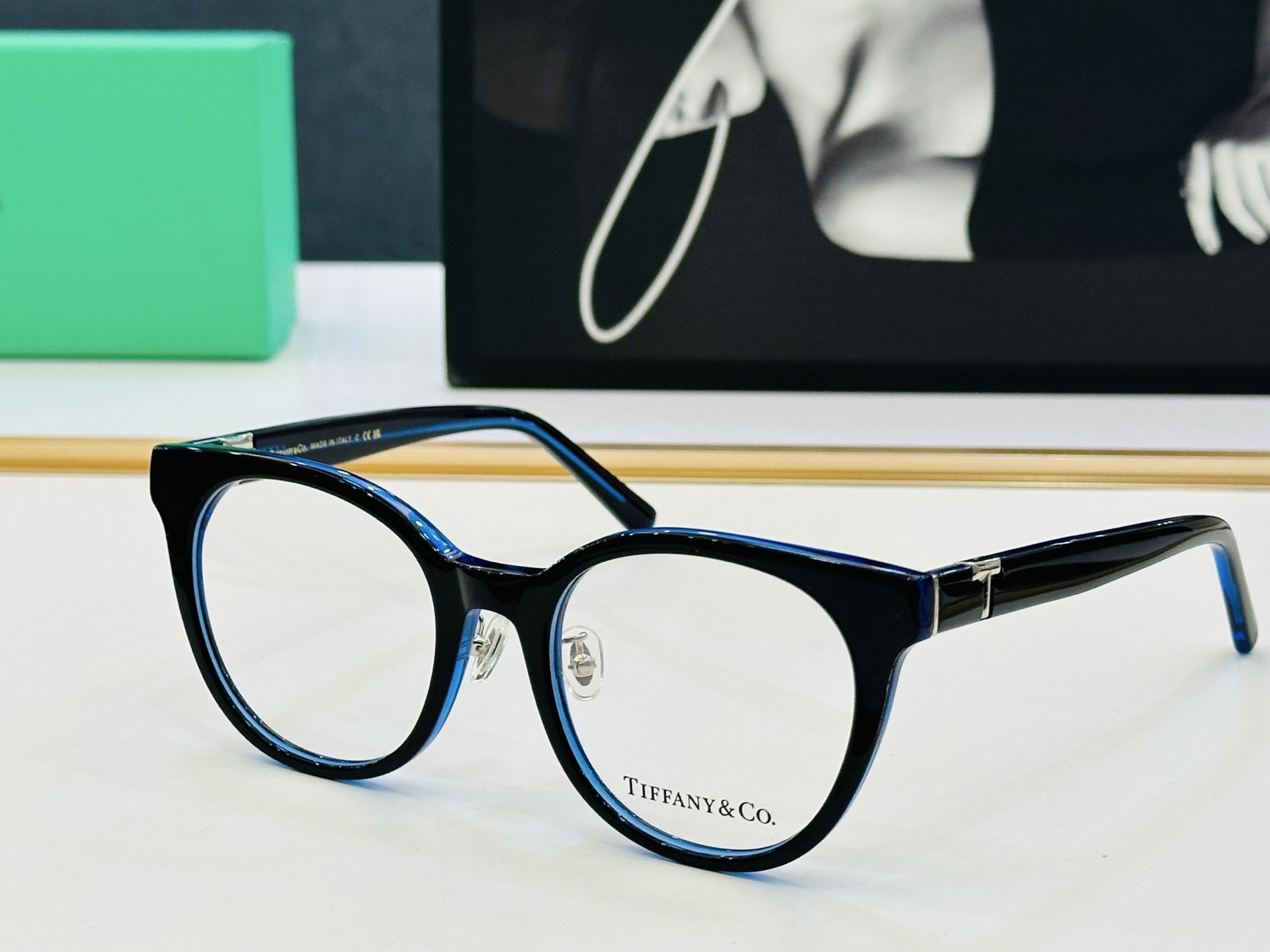 蒂芙家 Tiffany & CO. TF2238D Size：53口20-145 时尚太阳镜架 👍b多色