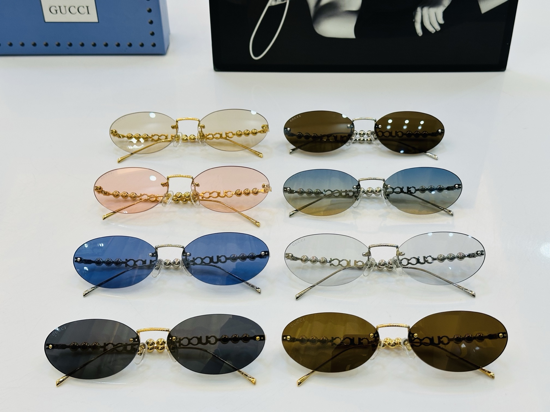 GUCC* 古家 GG1922SA 🐝🐝系列 Size：63口18-140 🍁🍁 FD超绝品质太阳镜 。