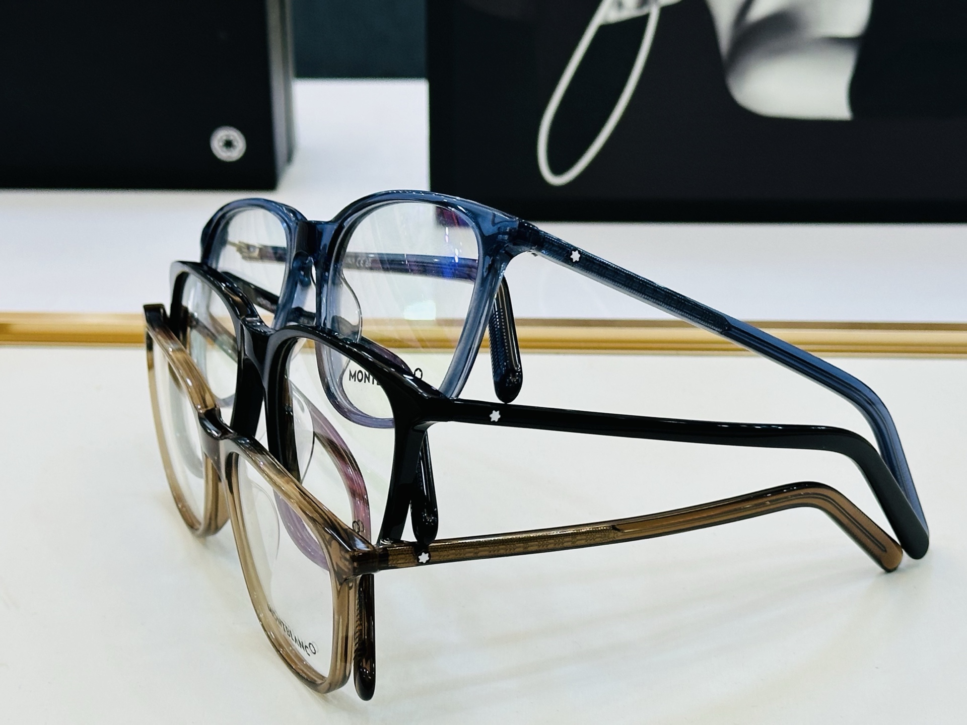 MB0327O Size：54口18-145 🌤万宝龙 非常能彰显一个人的品味品质做工稳实 L 配光架