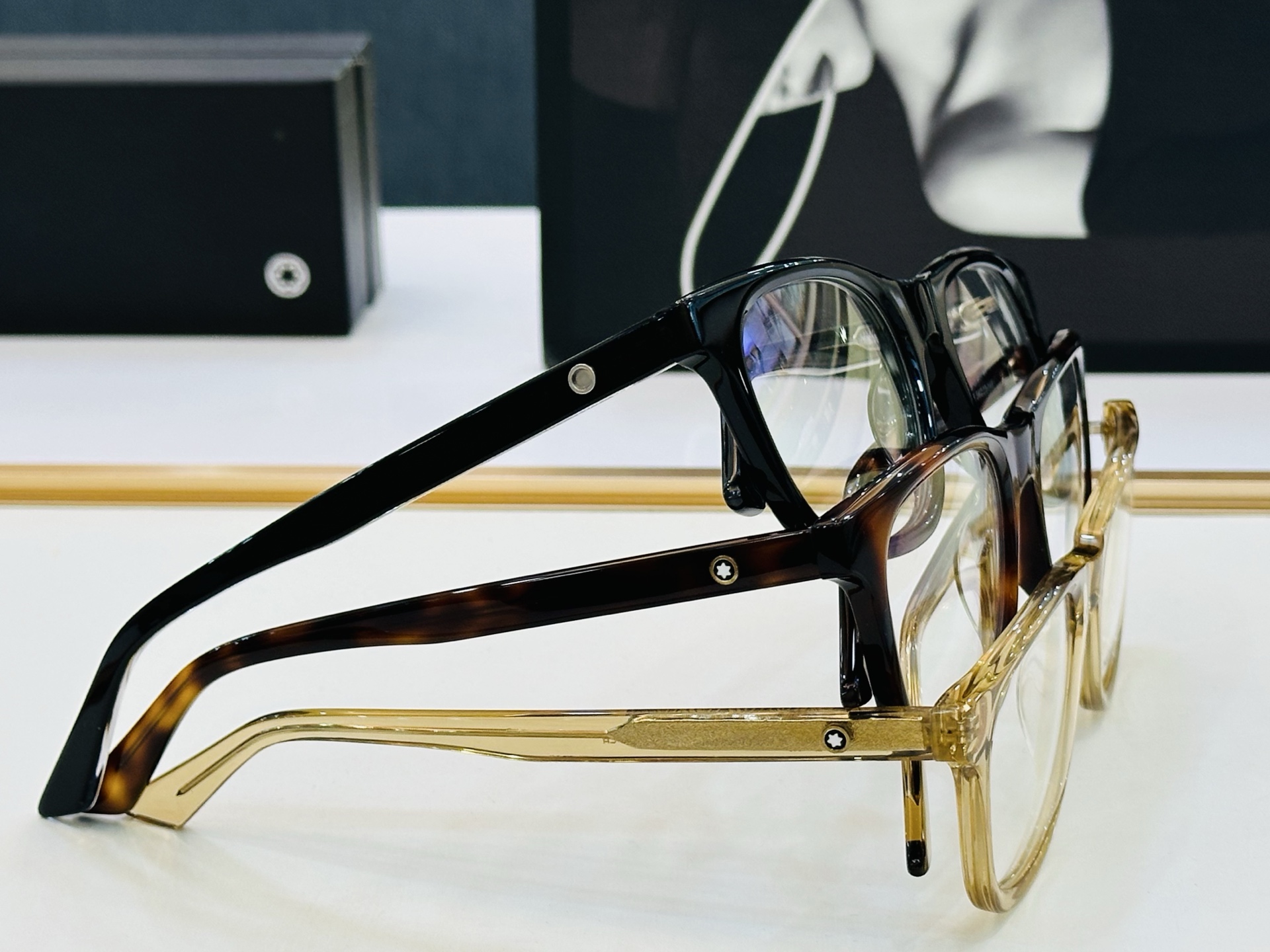 MB0385O Size：54口22-145 🌤万宝龙 非常能彰显一个人的品味品质做工稳实 L 配光架