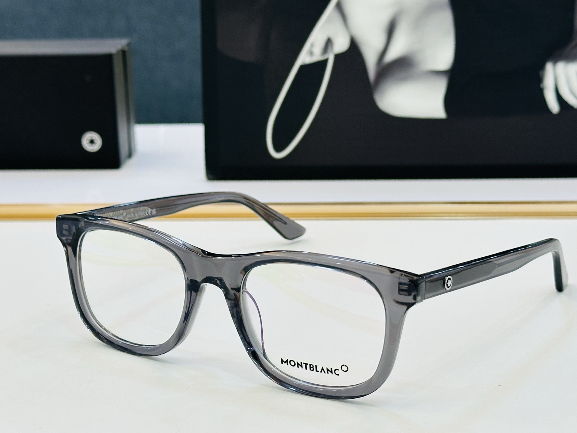 MB0385O Size：54口22-145 🌤万宝龙 非常能彰显一个人的品味品质做工稳实 L 配光架