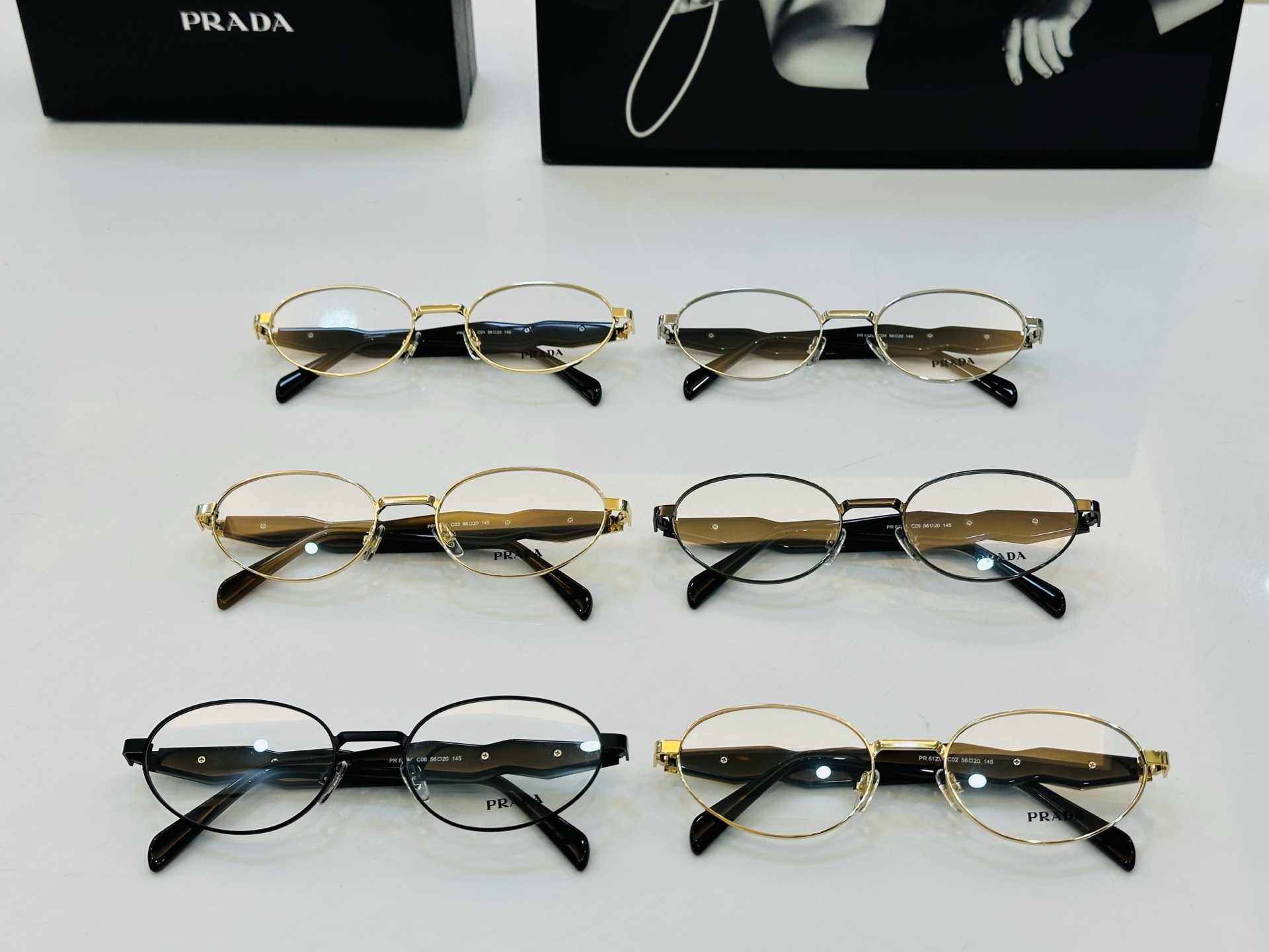 🔺PRAD*🔻普家 PR61ZV Size：56口20-145 眼镜系列堪称精湛制作 彰显独特个 L最新