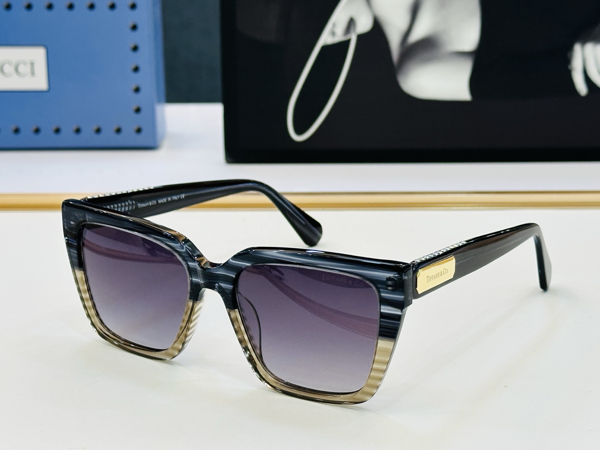 蒂芙家 Tiffany & CO. TF6013 Size：54口18-145 时尚太阳镜架 👍L多色可