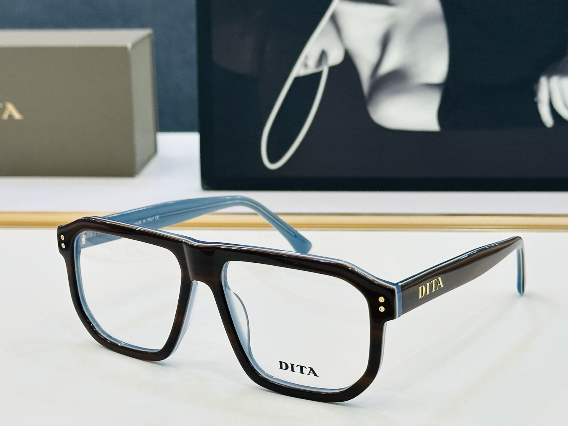 官网款 DlT* 迪塔 DT2085 Size：57口16-145 意大利最新 得意][得意]大气 🕶L