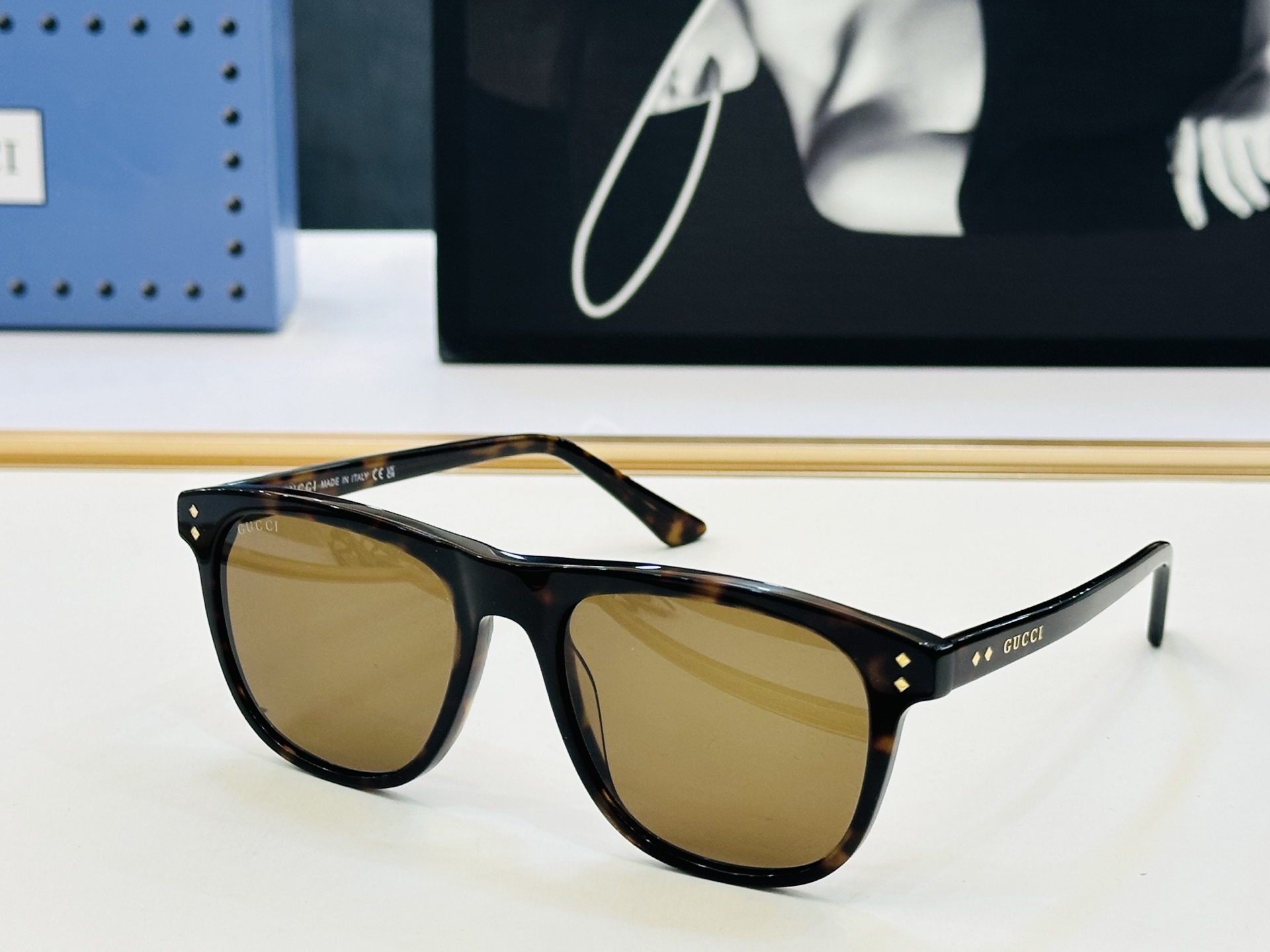 GUCC* 古家 GG1893S 🐝🐝系列 Size：53口18-145 🍁🍁 L超绝品质 。