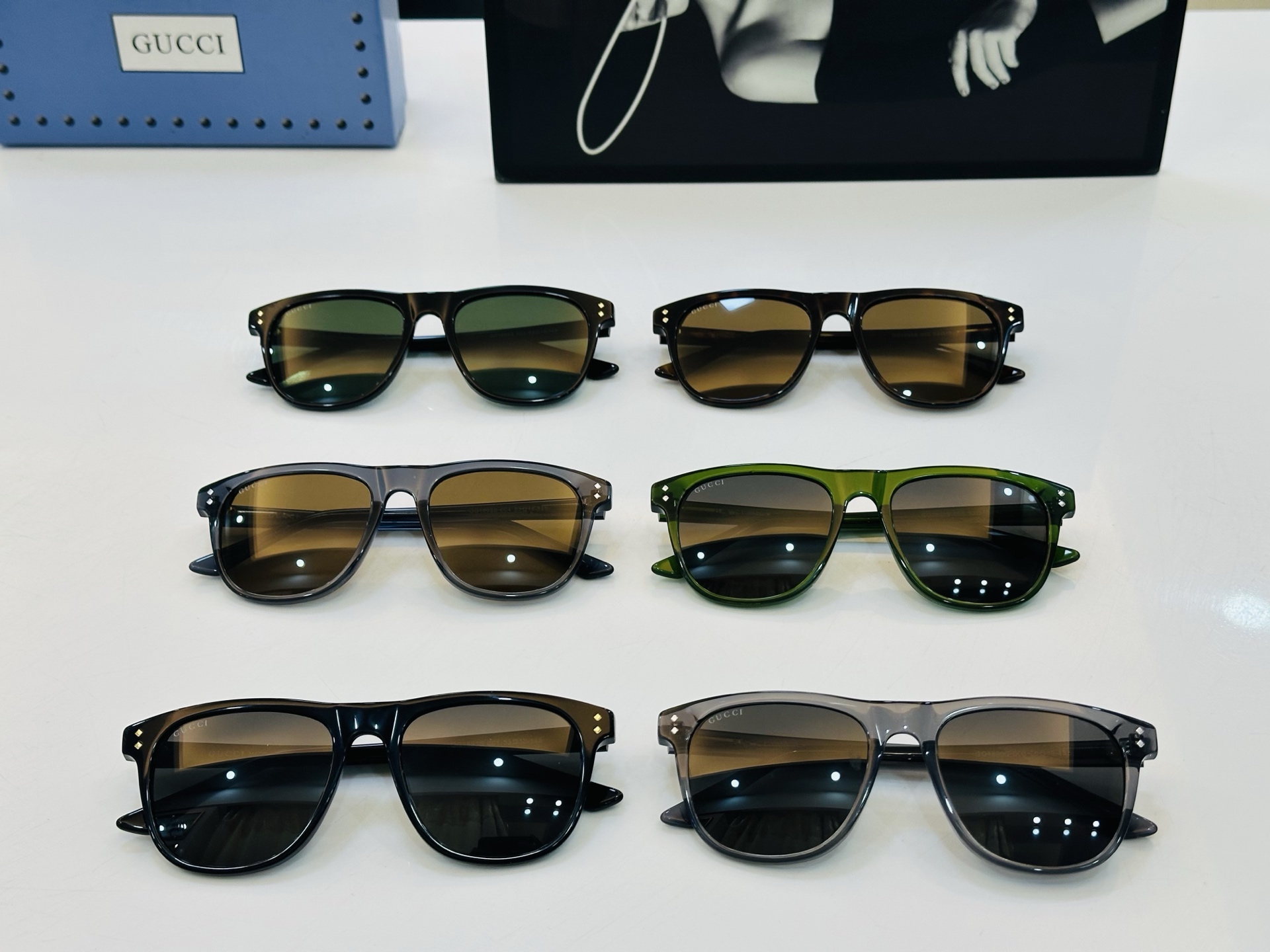 GUCC* 古家 GG1893S 🐝🐝系列 Size：53口18-145 🍁🍁 L超绝品质 。