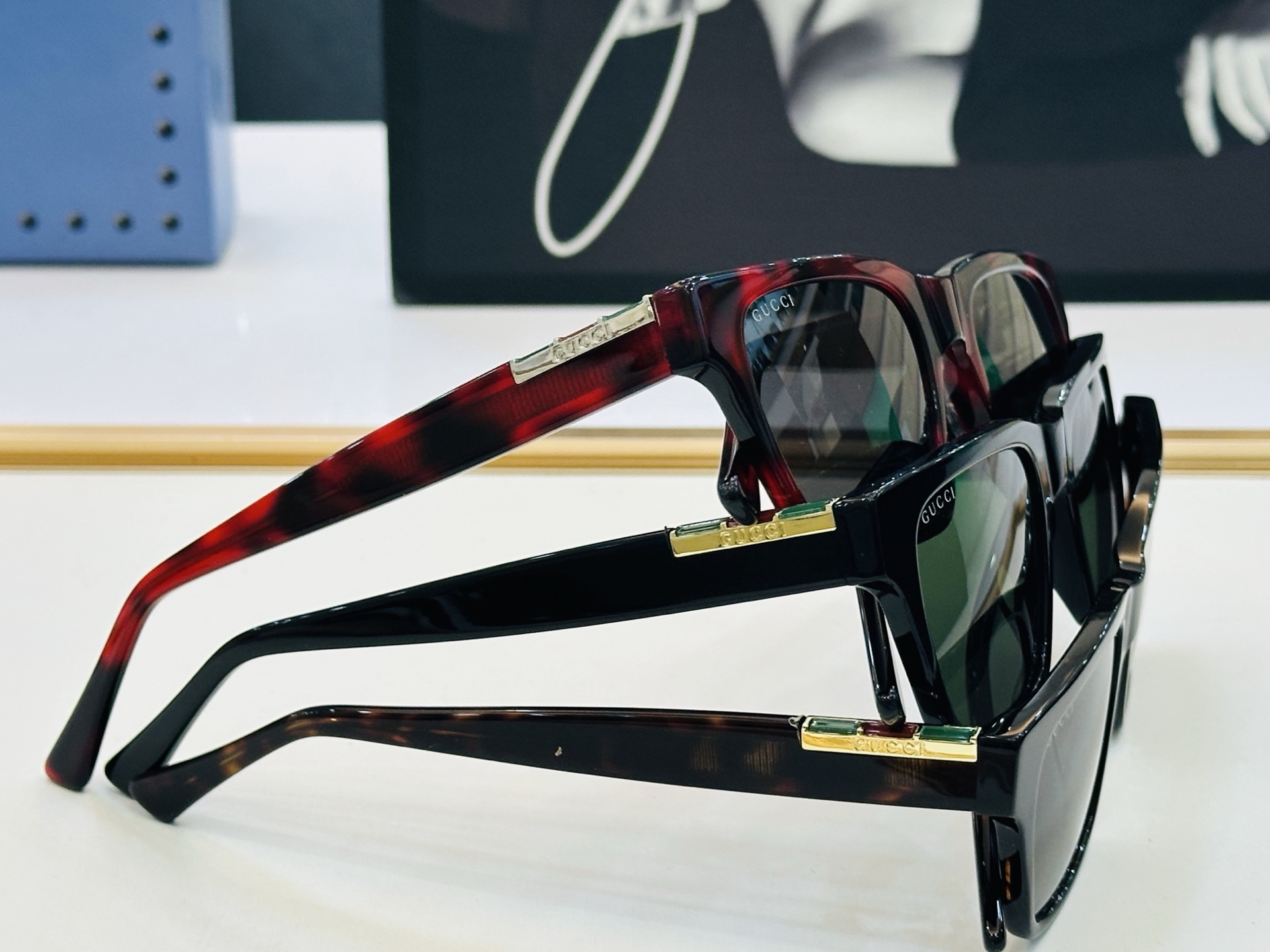 GUCC* 古家 GG1889S 🐝🐝系列 Size：51口20-145 🍁🍁 L超绝品质 。