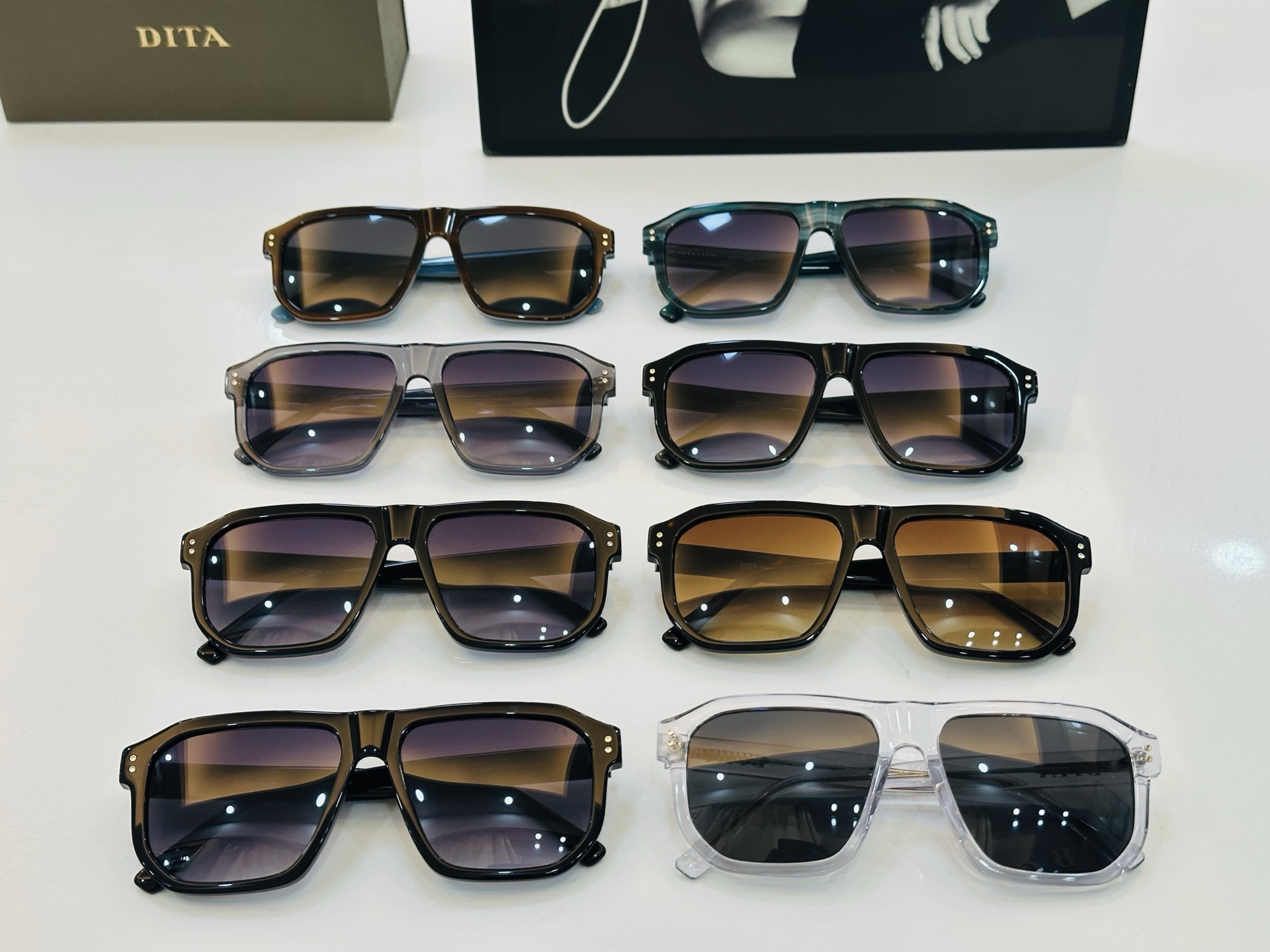 官网款 DlT* 迪塔 DT2085 Size：57口16-145 意大利最新 得意][得意]大气 🕶L