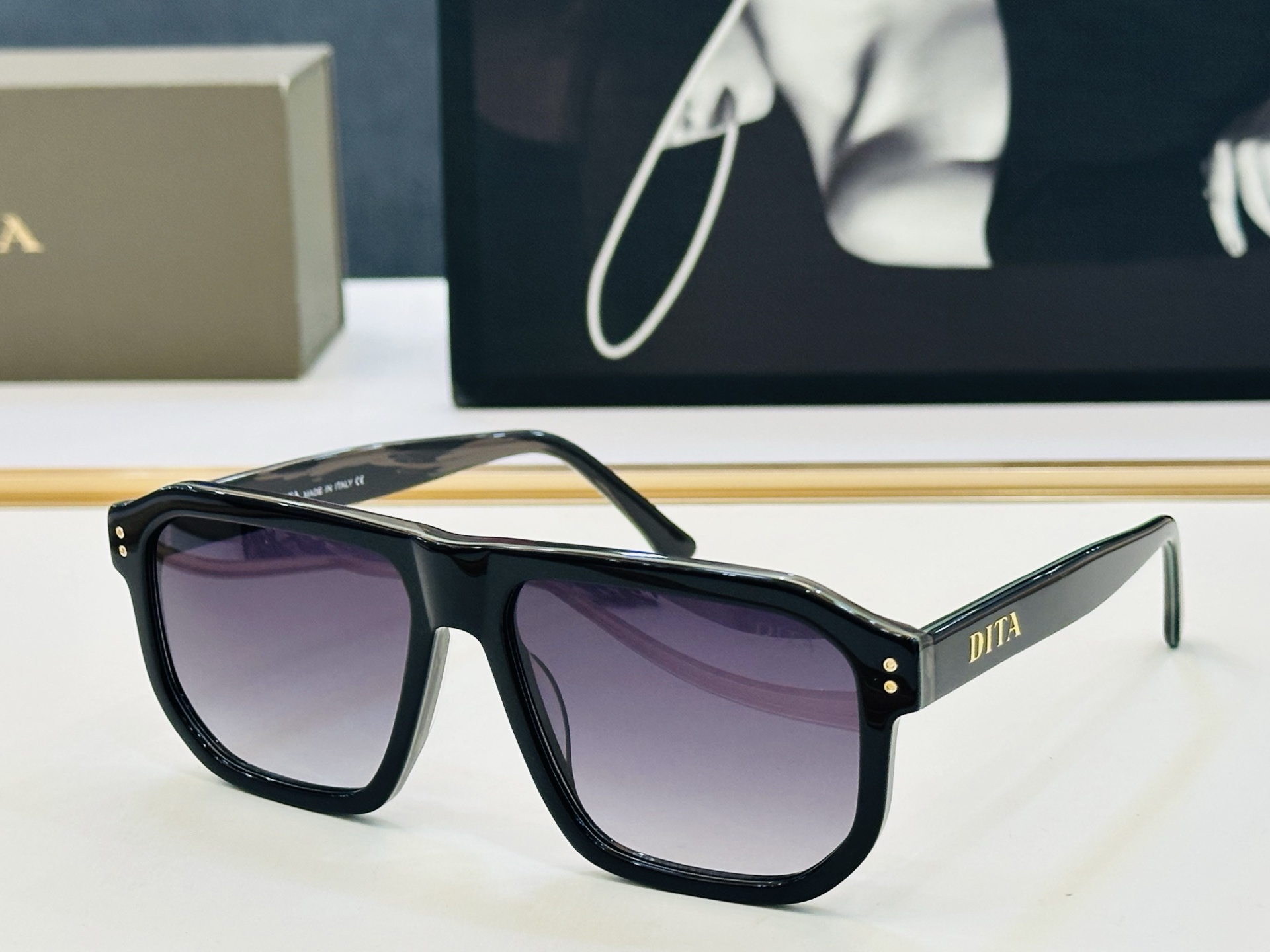 官网款 DlT* 迪塔 DT2085 Size：57口16-145 意大利最新 得意][得意]大气 🕶L