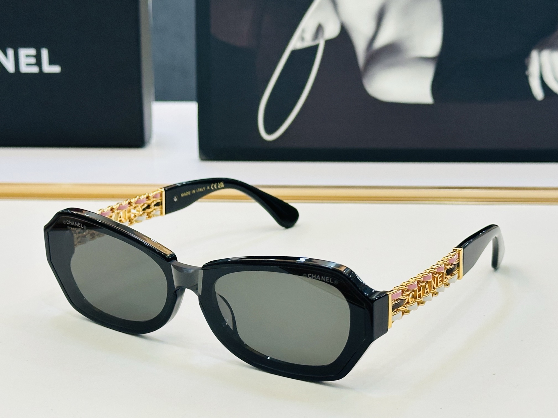 NO:553546,[CHANE*/香家] MODEL: CH5538 size 55 mouth 20-143 XL sunglasses glasses sunglasses sunglasses, glasses, chanel, chanel19860909【CHANE*/香家】MODEL:CH5538 size55口20-143 XL太阳镜 眼镜墨镜太阳镜,眼镜,chanel,chanel,glasses