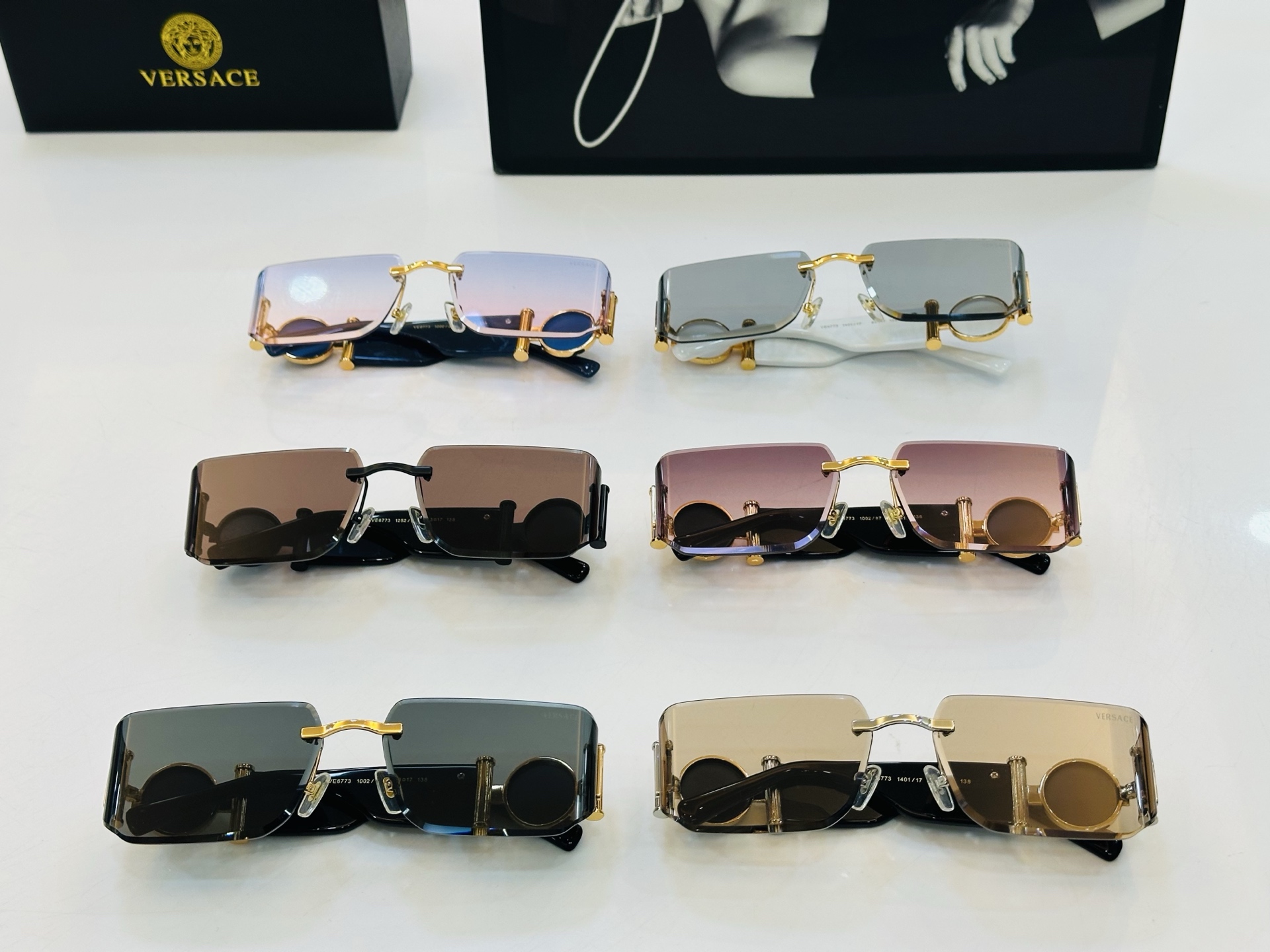 🎉🎉范思家 VERSACE✨✨✨MODEL：VE6773 ✨✨✨SIZE：63口17-138 ✨XL有范