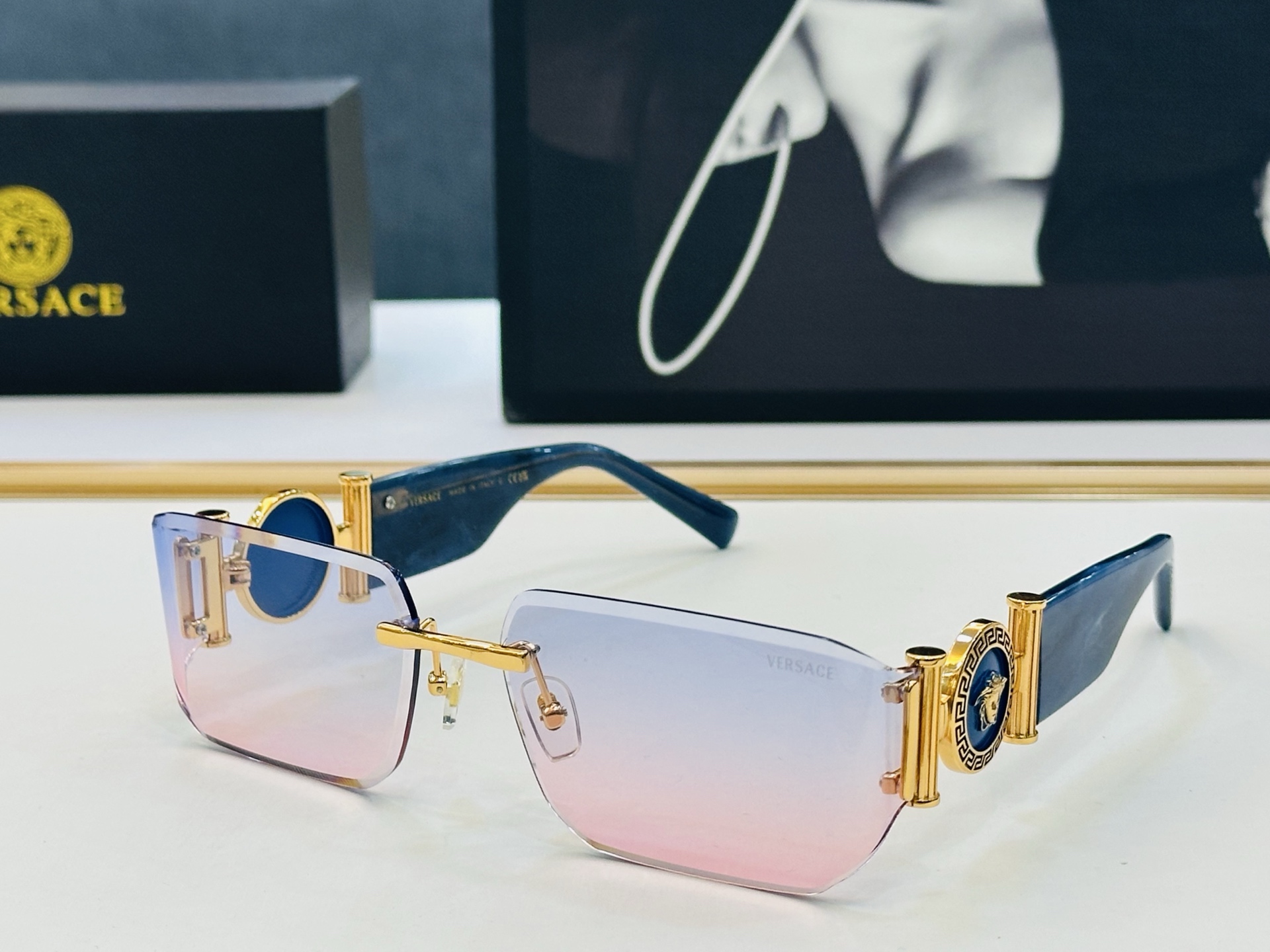 🎉🎉范思家 VERSACE✨✨✨MODEL：VE6773 ✨✨✨SIZE：63口17-138 ✨XL有范