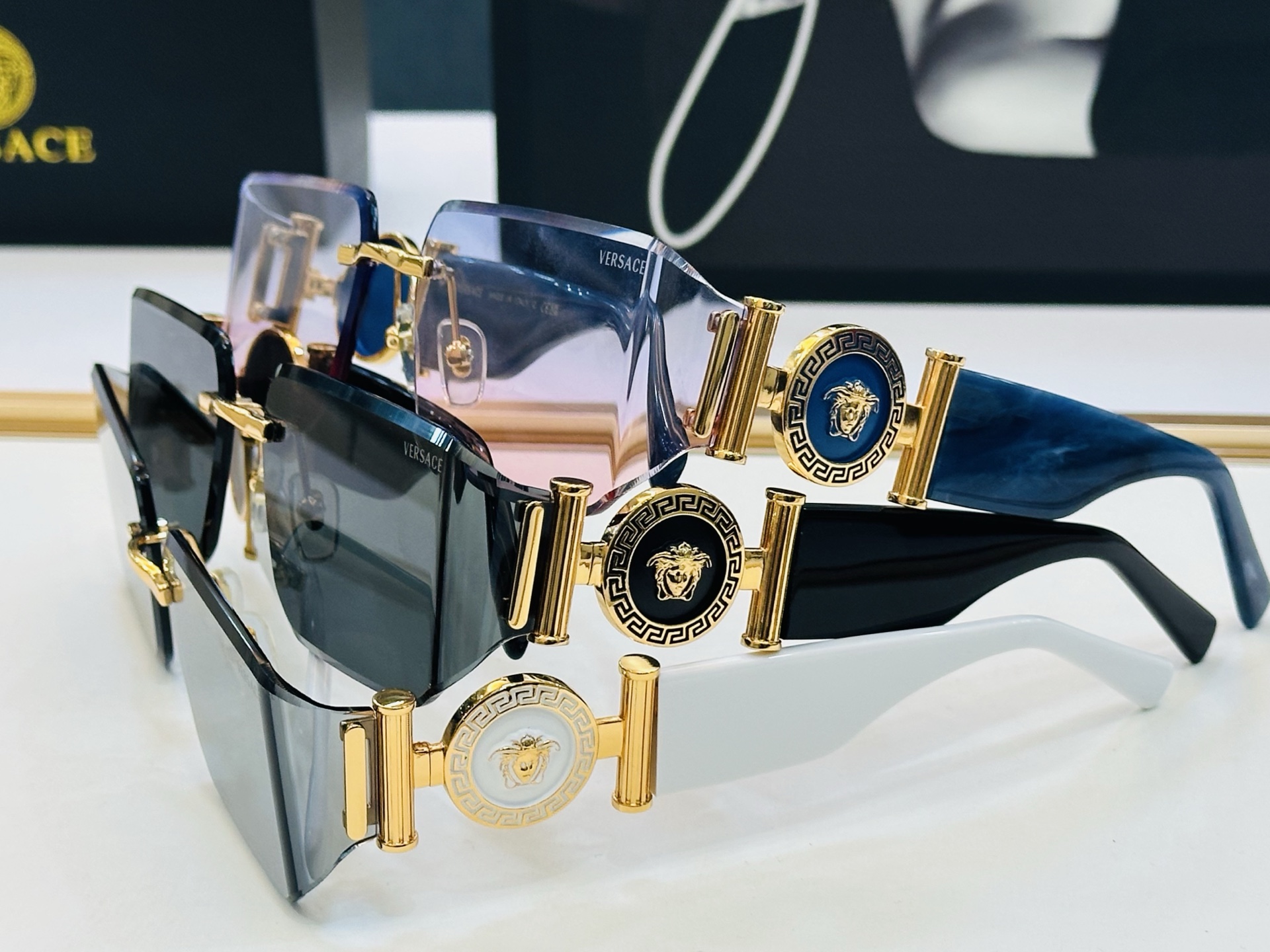 🎉🎉范思家 VERSACE✨✨✨MODEL：VE6773 ✨✨✨SIZE：63口17-138 ✨XL有范