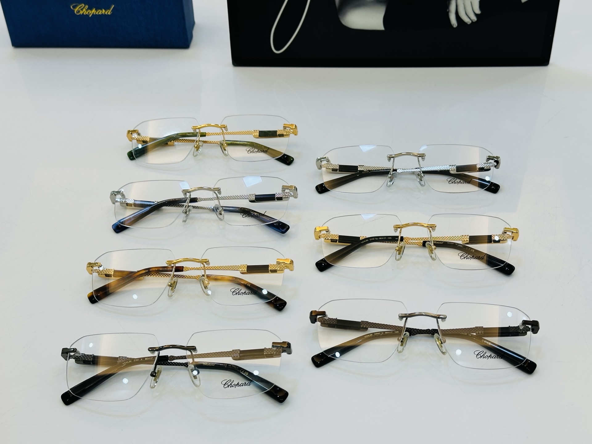 原版 ChoPard肖邦 MODEL: VCHL50 Size：58口17-145 以现代时尚的设计风格