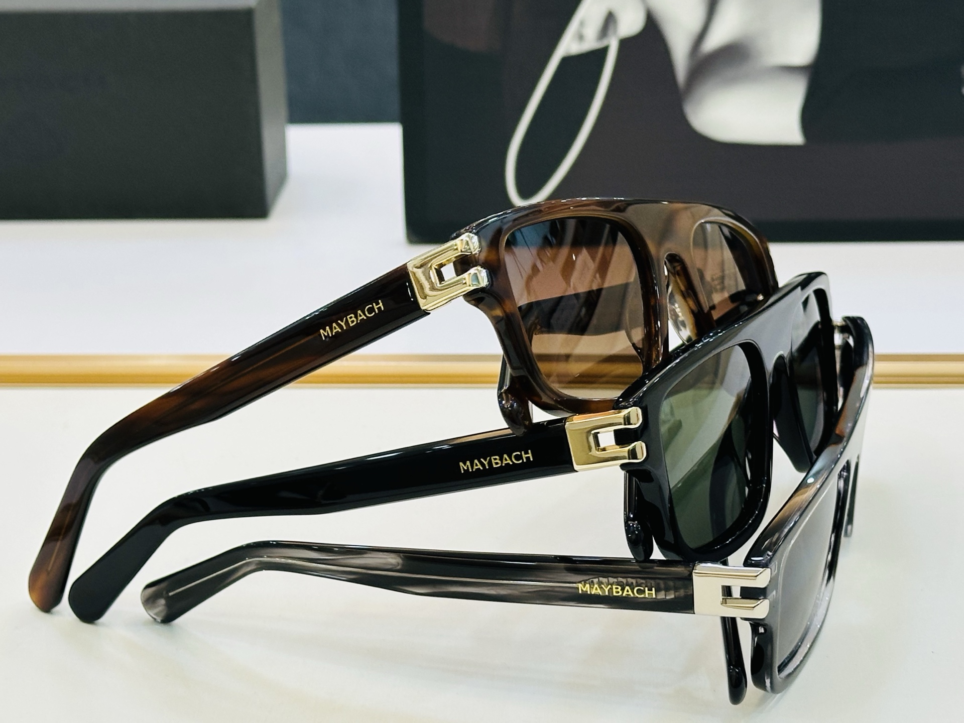 高品质 迈巴赫 🎉🎉做工精美💕💕MAYBAC*H 1599 Size：53口21-145 m质感十足👍