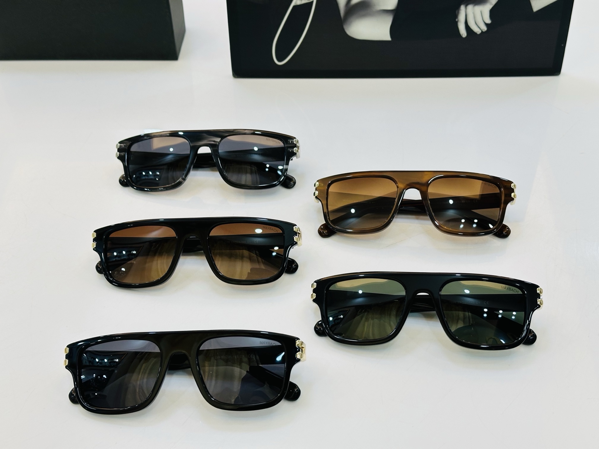 高品质 迈巴赫 🎉🎉做工精美💕💕MAYBAC*H 1599 Size：53口21-145 m质感十足👍