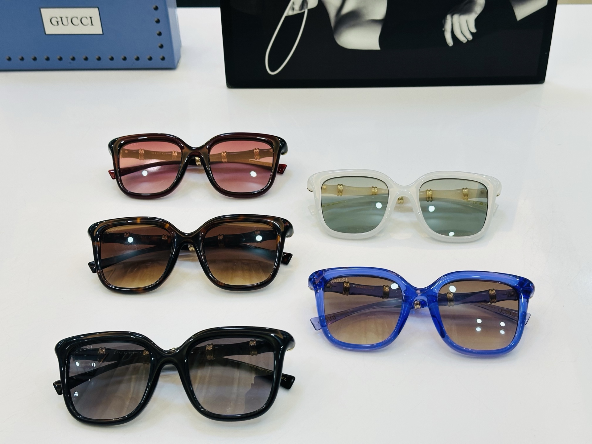 GUCC* 古家 GG2058S 🐝🐝系列 Size：52口21-140 🍁🍁 W超绝品质 。