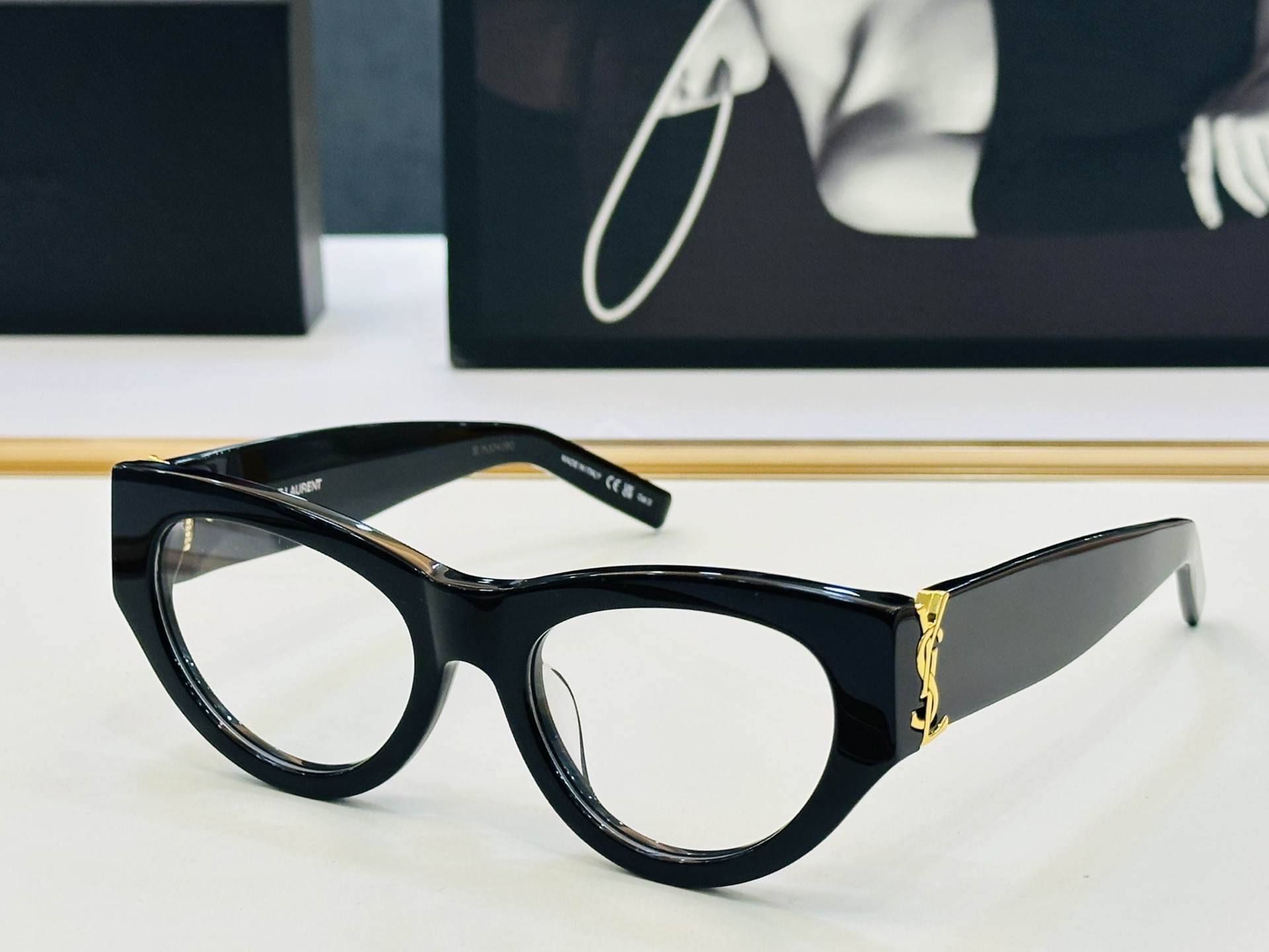 网红爆款 圣罗兰💫SL M94 💫Size：53口20-145 金属款设计 J俏皮甜美质感超好