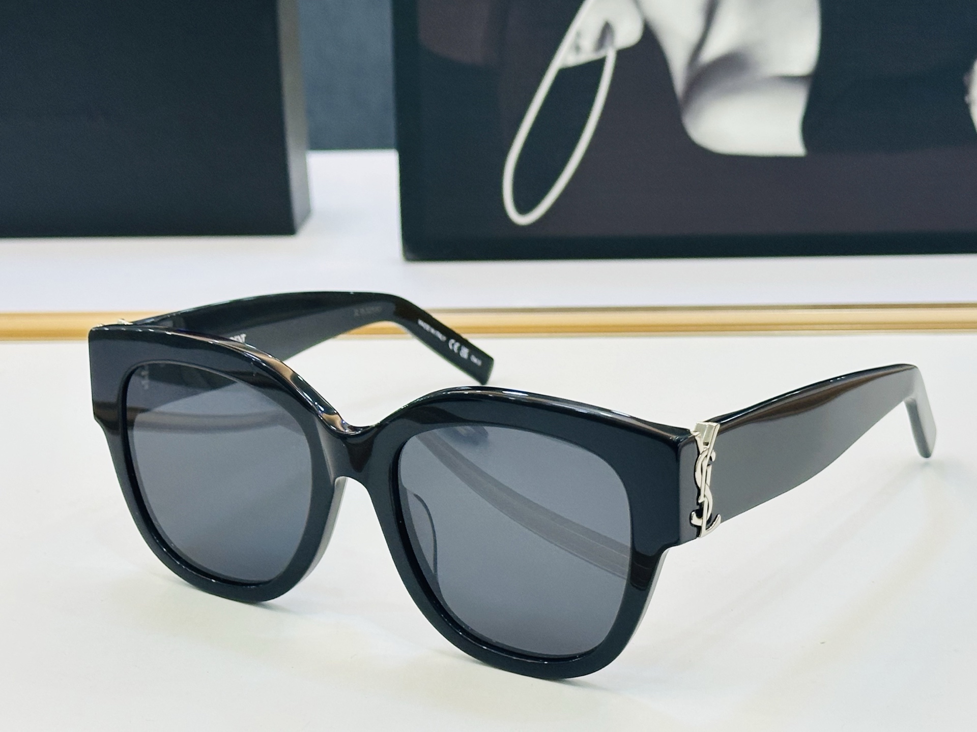 网红爆款 圣罗兰💫SLM95 💫Size：56口20-145 板材框设计 J俏皮甜美质感超好