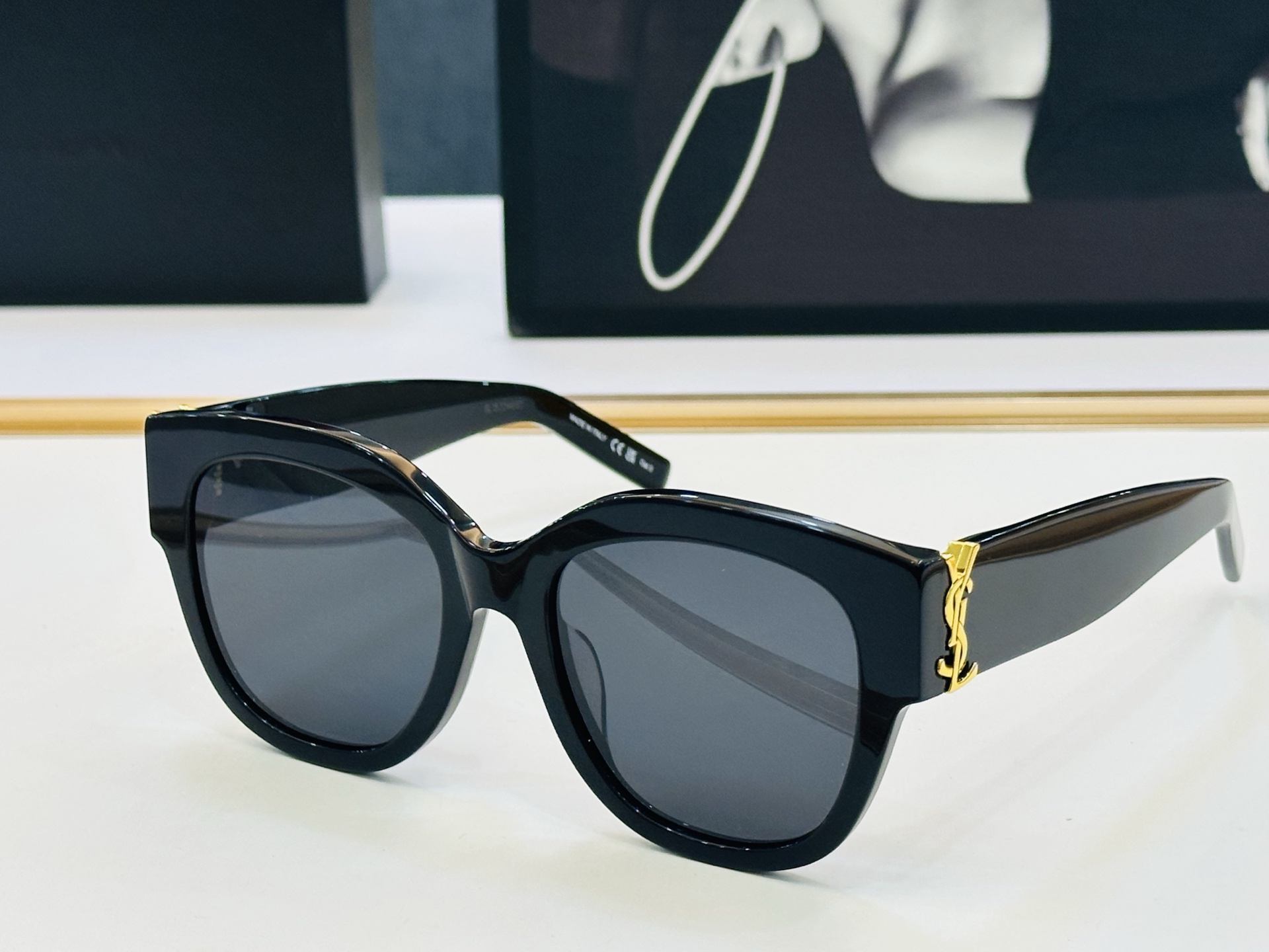 网红爆款 圣罗兰💫SLM95 💫Size：56口20-145 板材框设计 J俏皮甜美质感超好