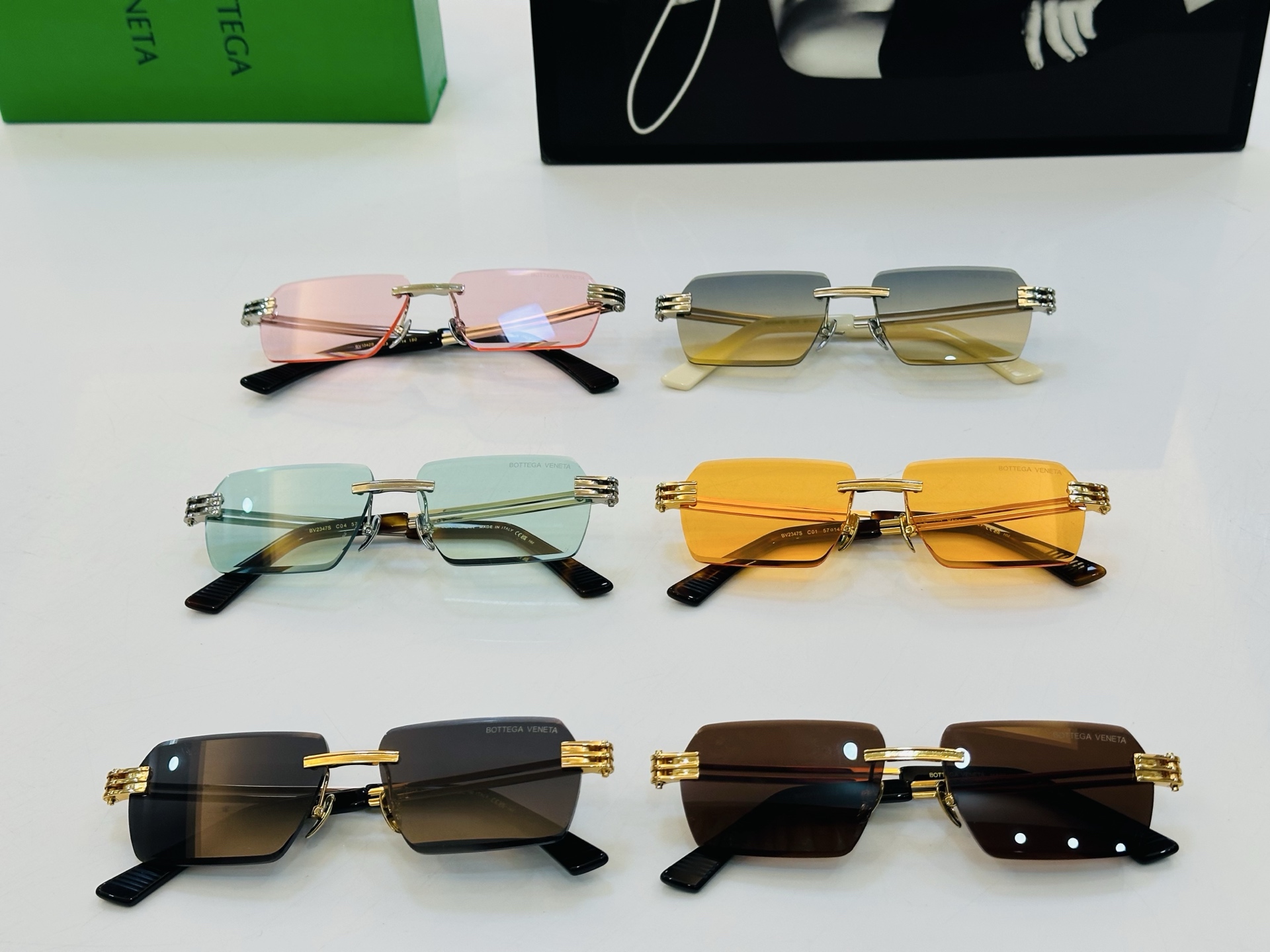 刚刚到货 宝缇嘉 BV2347S Size：57口14-150实物更美 💕细节全部实拍展示 D微笑] 香