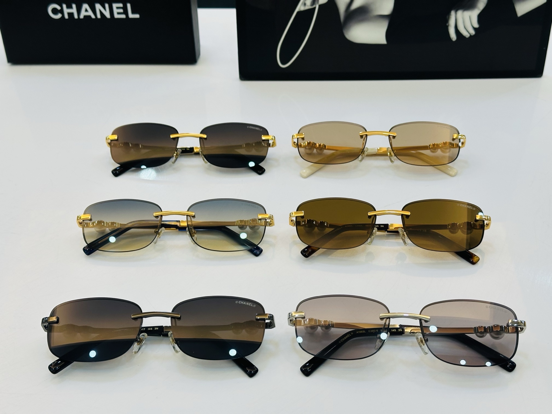 🆕 【CHANE*/香家】MODEL:1683L Size：59口17-145 💅🏻💓X太阳镜