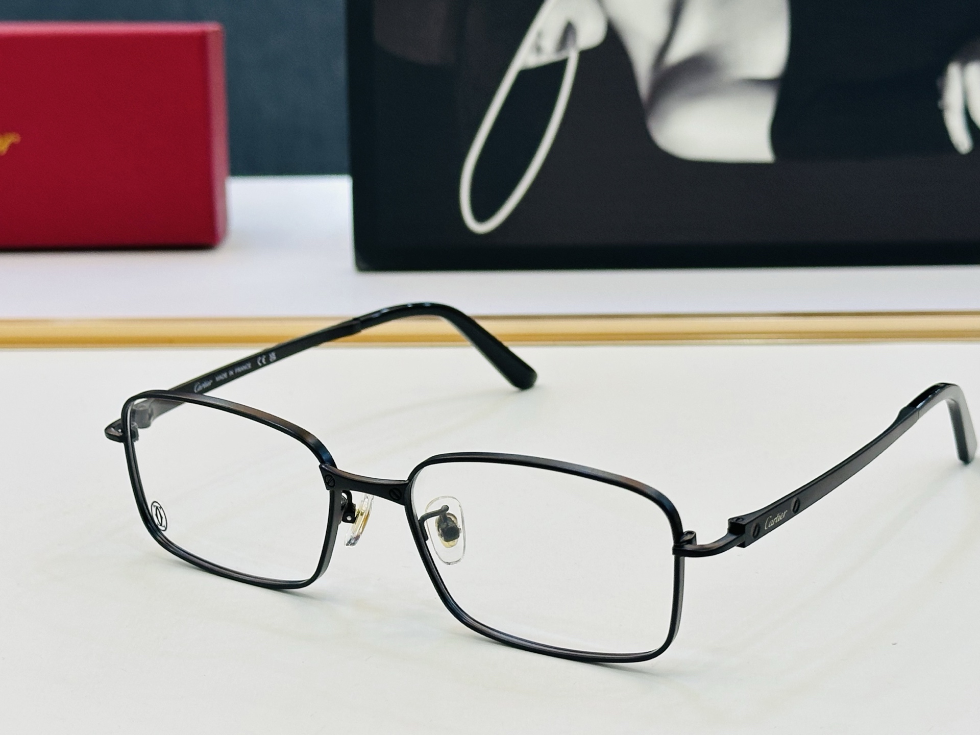 Cartier-卡家 ✨CT0555 Size：55口17-145 不挑脸型 简约大气 时尚休闲 👌👃Z