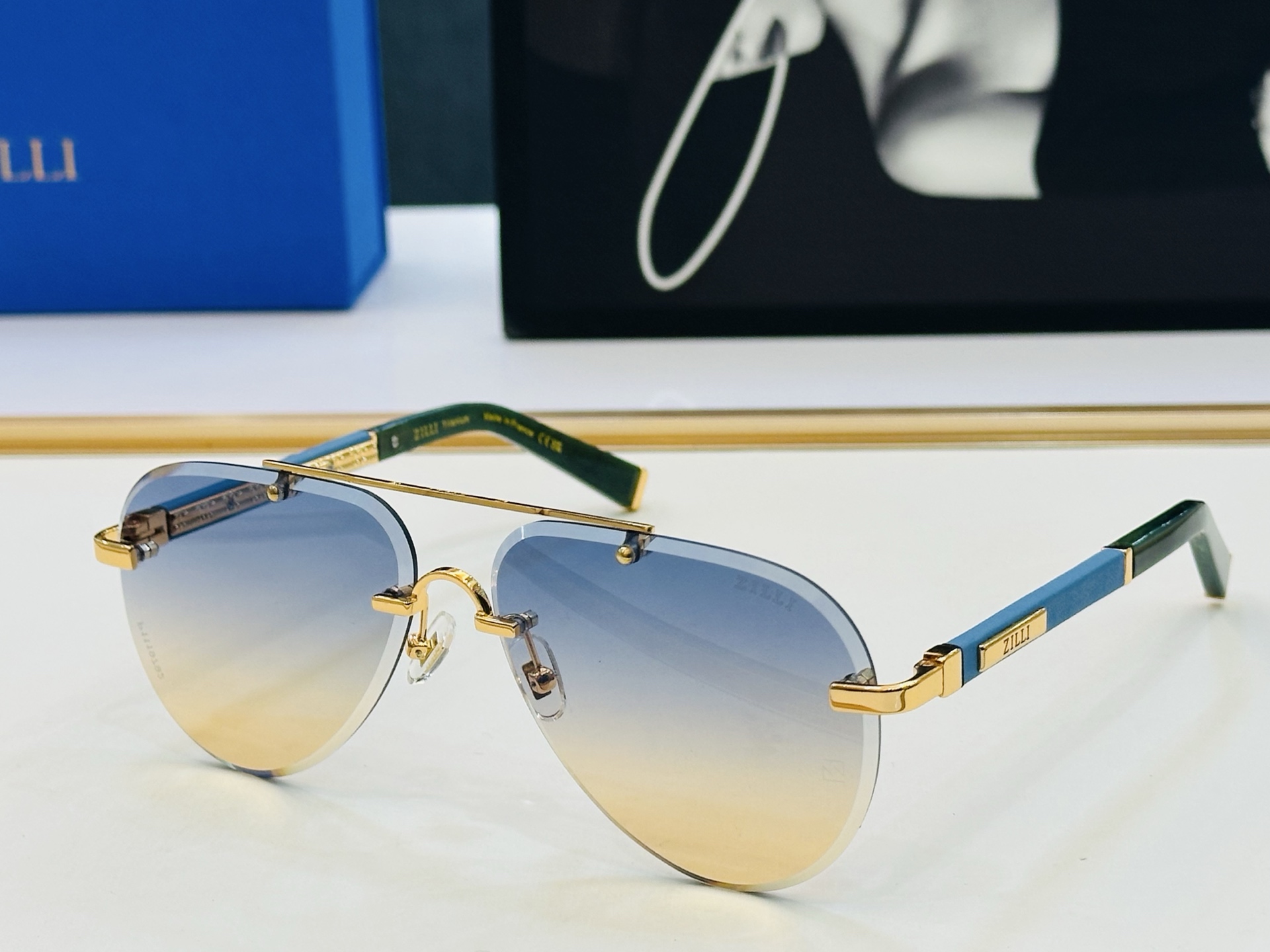 潮牌 ‼️ZILL*爆款 MODEL: ZI80142 💚💚💚SIZE: 62口14-145 💚💚bm时