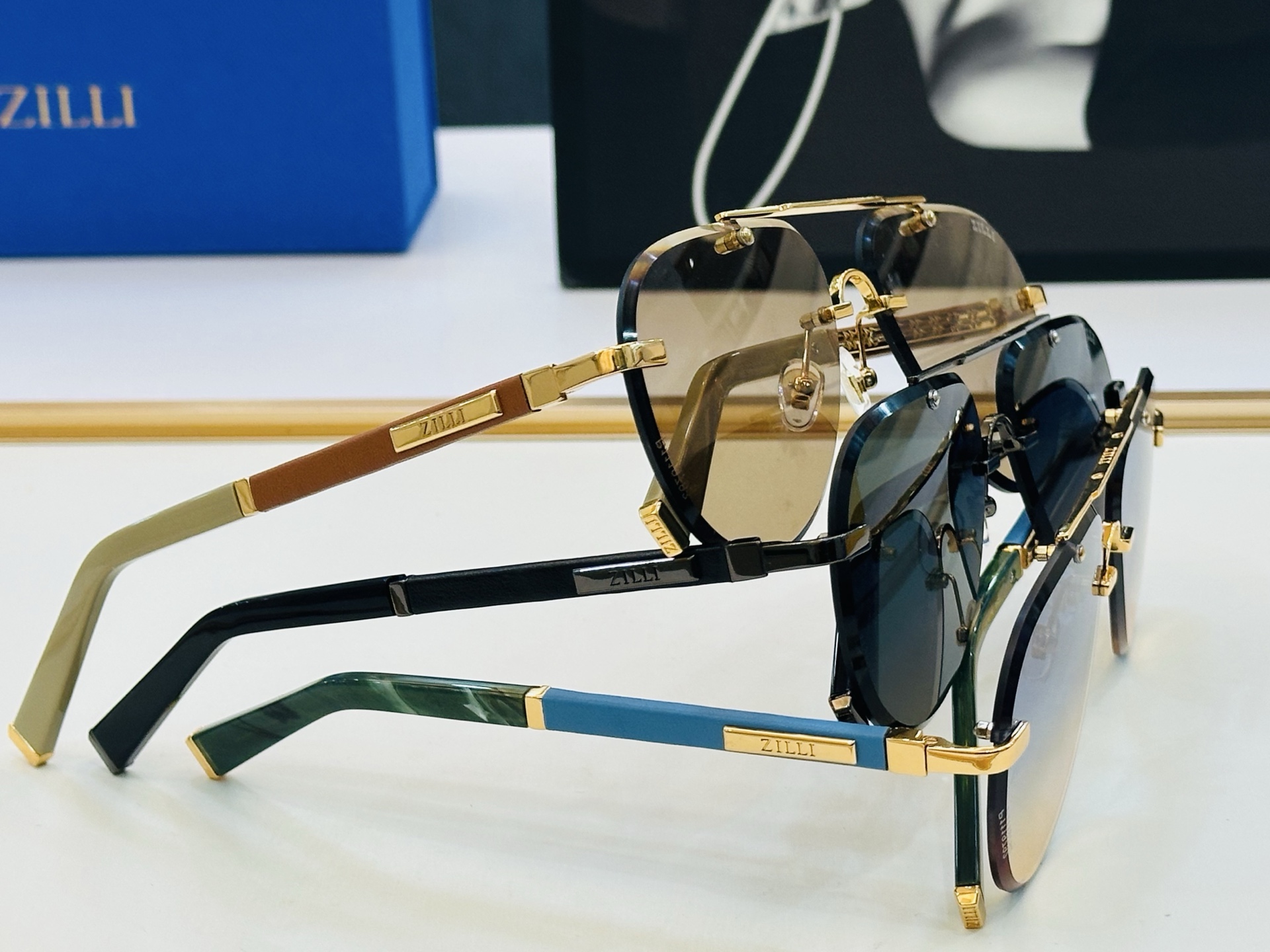 潮牌 ‼️ZILL*爆款 MODEL: ZI80142 💚💚💚SIZE: 62口14-145 💚💚bm时