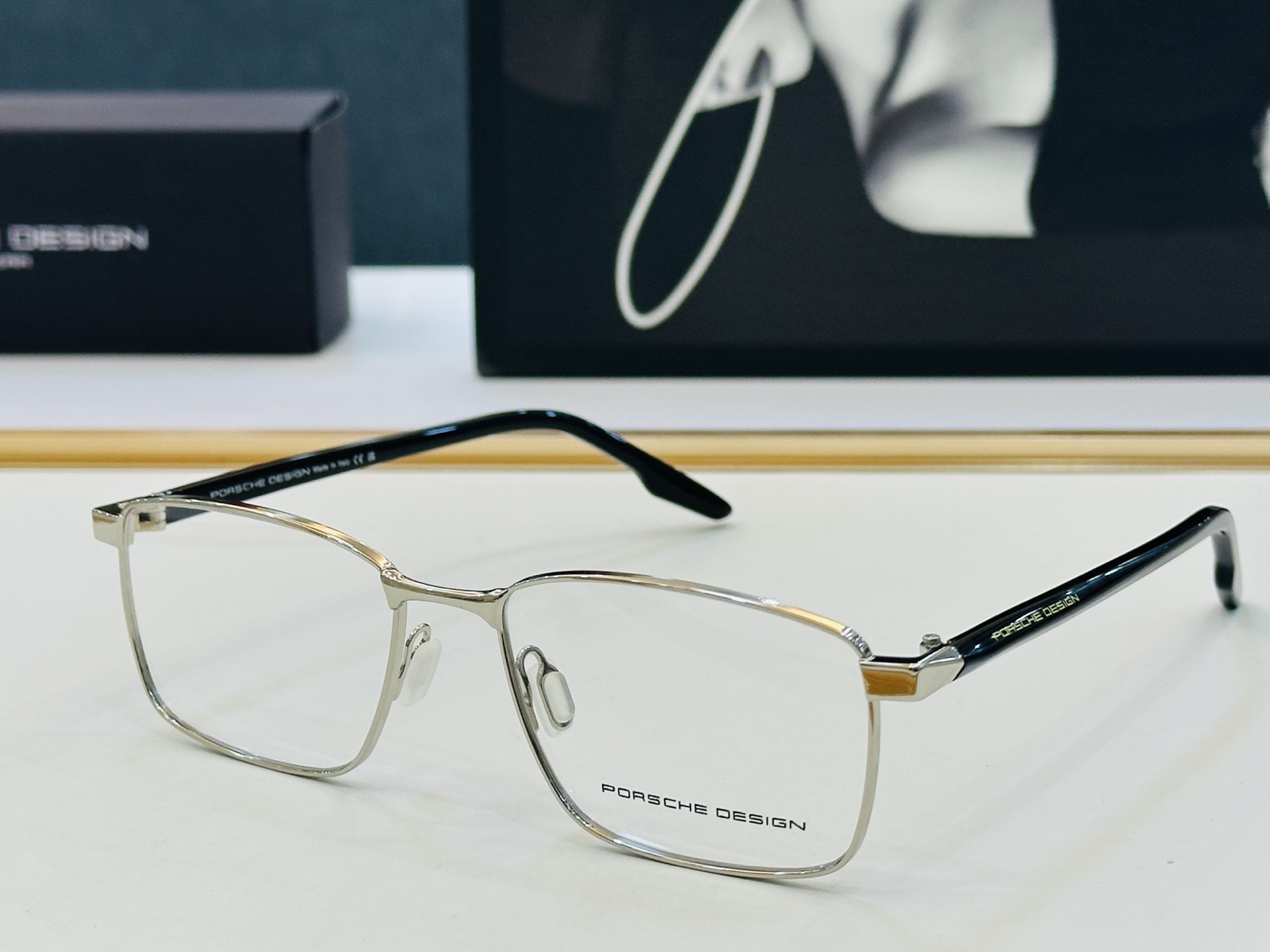 🌞保时家 Size：57口16-145 高档金属 💝[得意]超轻款 Z配光镜