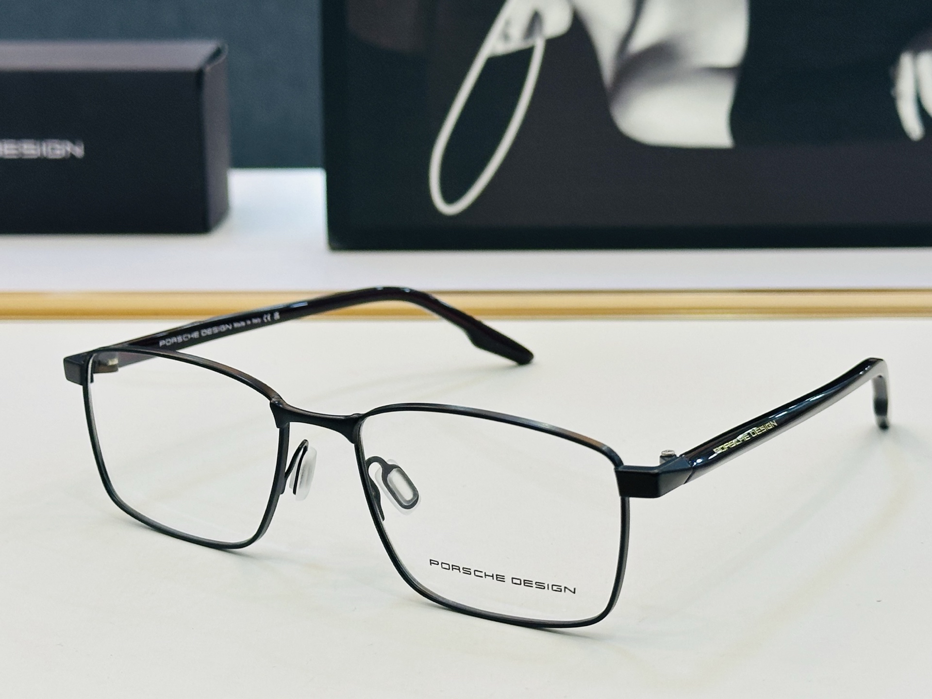 🌞保时家 Size：57口16-145 高档金属 💝[得意]超轻款 Z配光镜