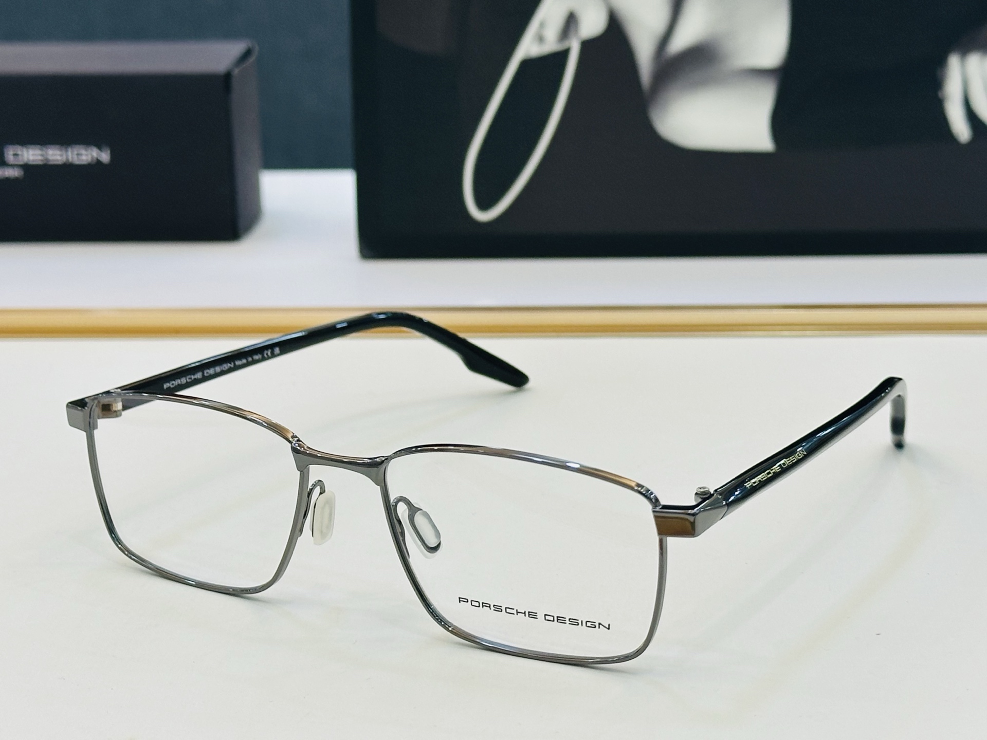 🌞保时家 Size：57口16-145 高档金属 💝[得意]超轻款 Z配光镜