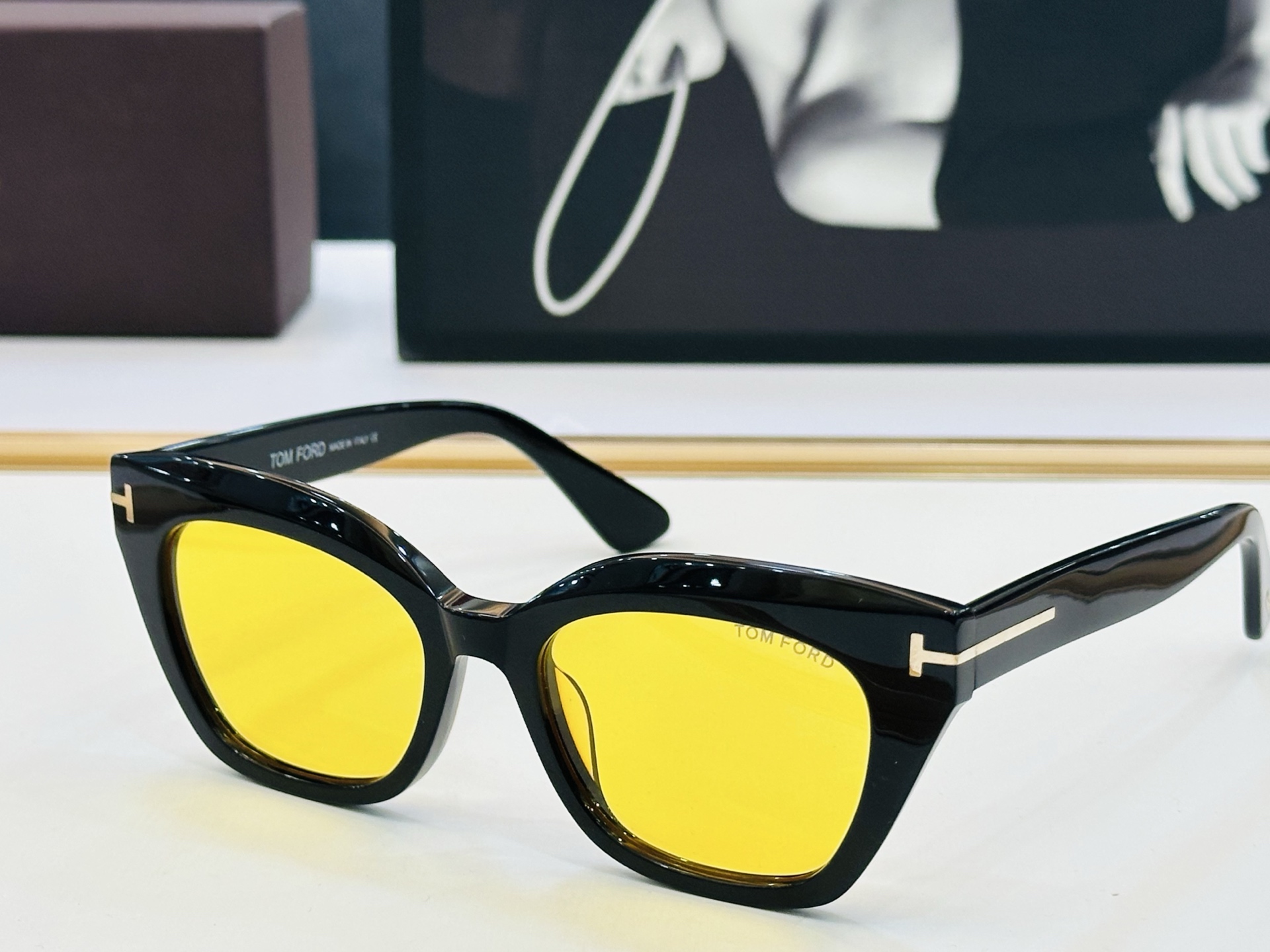 🎉TOM FOR*🎉汤姆家 Model: FT1031 Size：52口18-140 时尚框 板材太阳镜