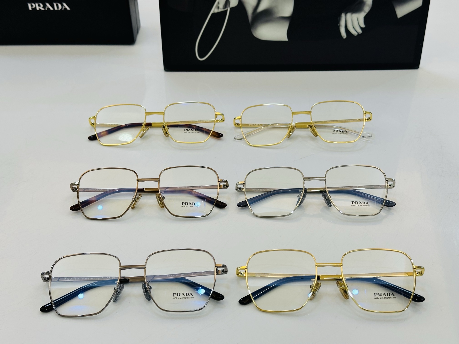🔺PRAD*🔻普家 PR C51VD Size：51口20-145 眼镜系列堪称精湛制作 彰显独特个 一