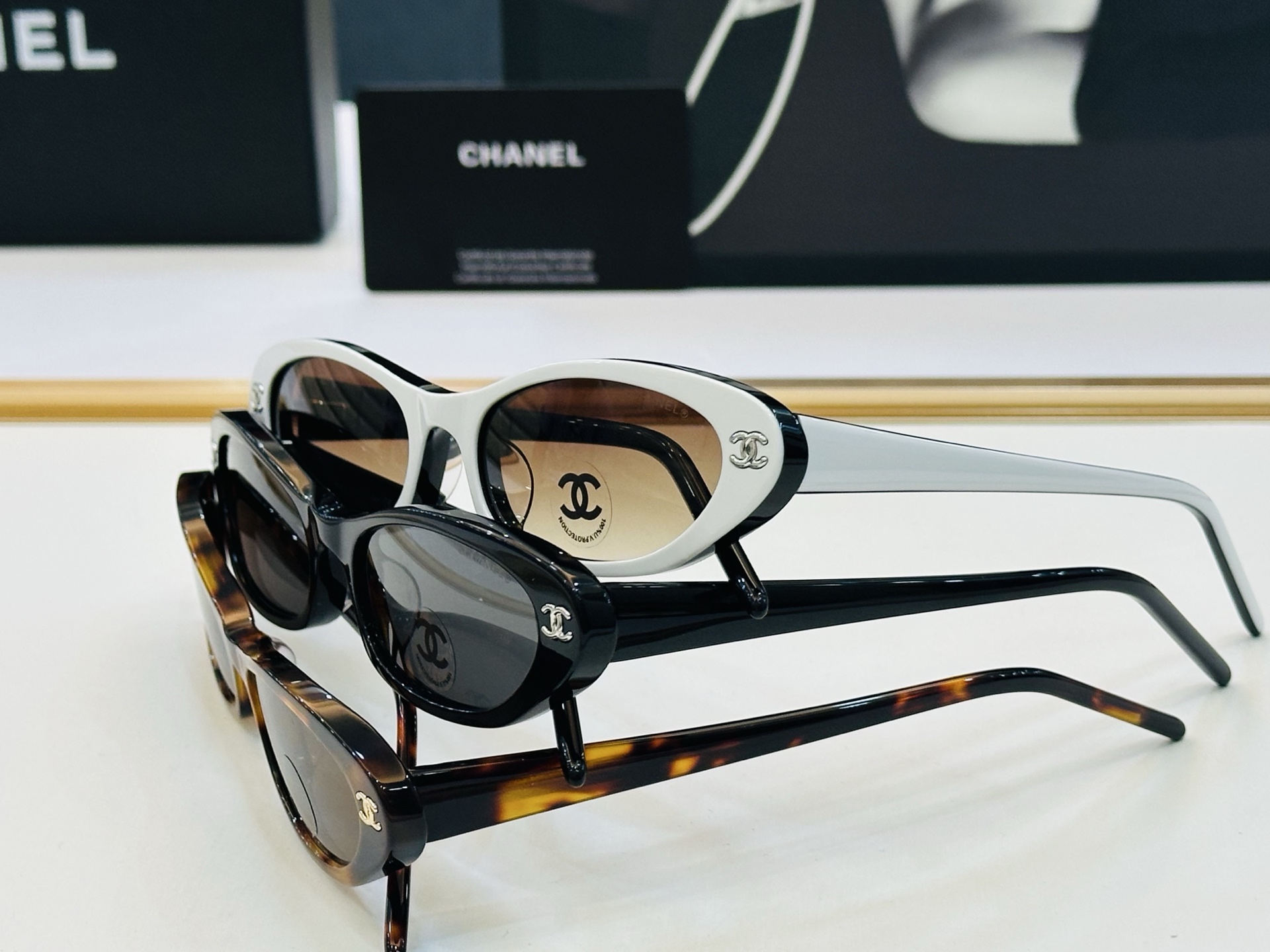 🆕 【CHANE*/香家】MODEL: CH3025 Size：52口17-140 💅🏻💓F太阳镜