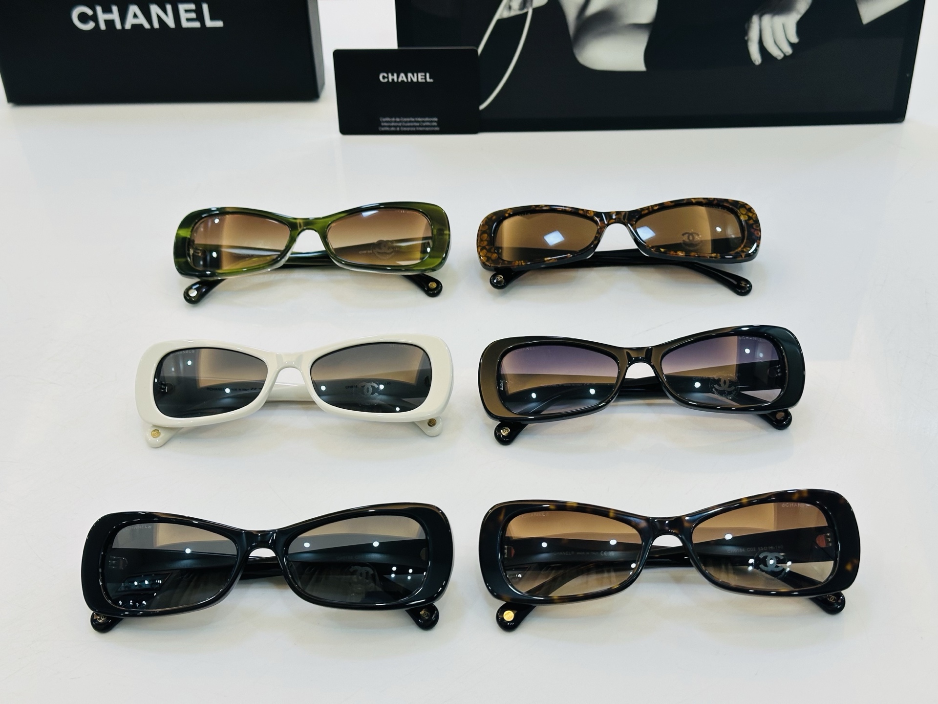 🆕 【CHANE*/香家】MODEL: CH9184 Size：55口18-140 💅🏻💓F太阳镜