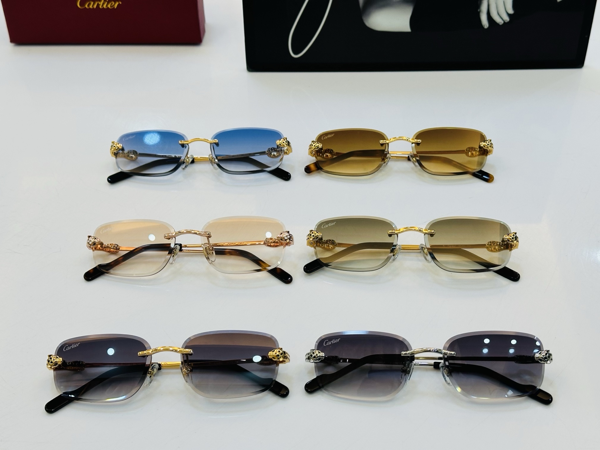 Cartie* 卡家 CT0755S 太阳镜 Size：57口17-143 工艺精湛气质十足！bm男女同