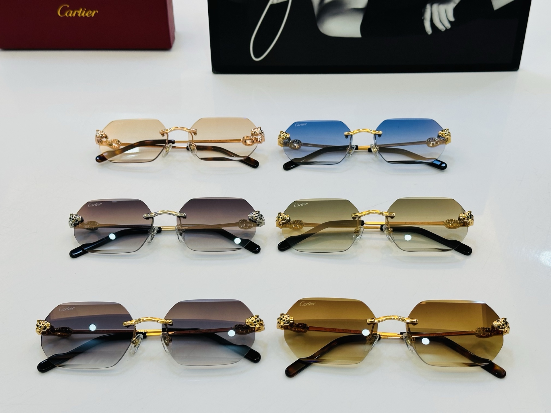 Cartie* 卡家 CT0756S 太阳镜 Size：58口17-143 工艺精湛气质十足！bm男女同