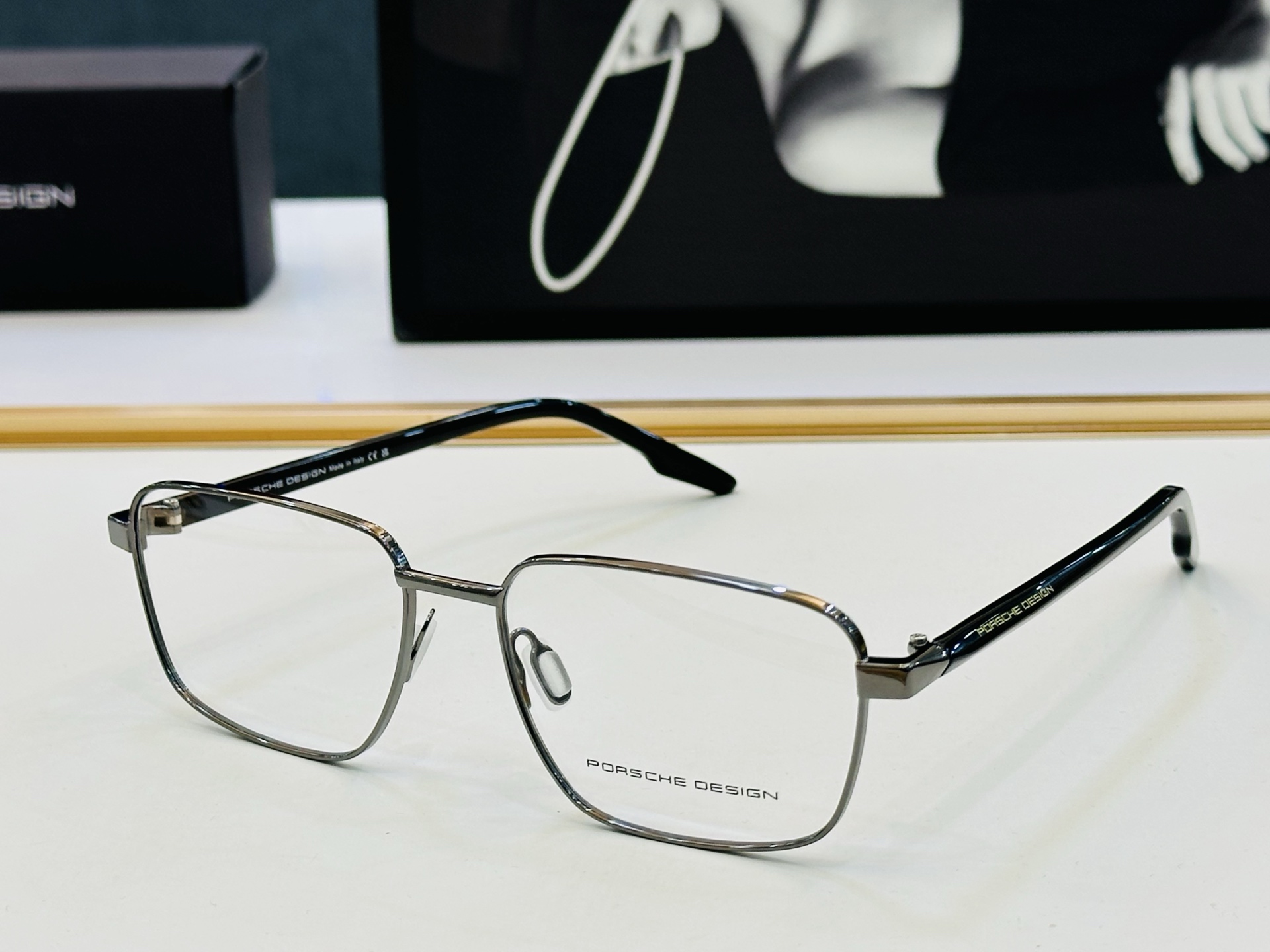 🌞保时家 Size：57口16-145 高档金属 💝[得意]超轻款 Z配光镜