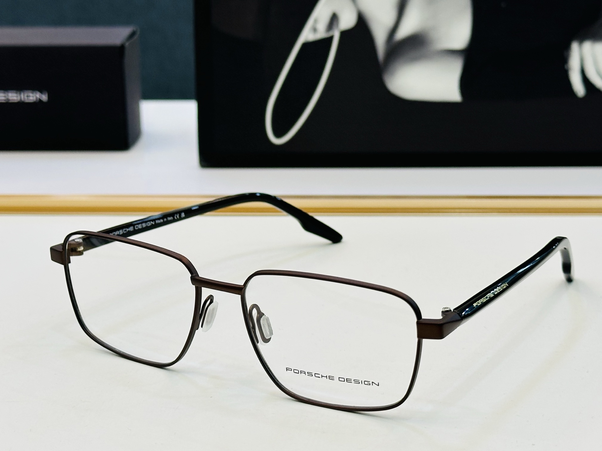 🌞保时家 Size：57口16-145 高档金属 💝[得意]超轻款 Z配光镜