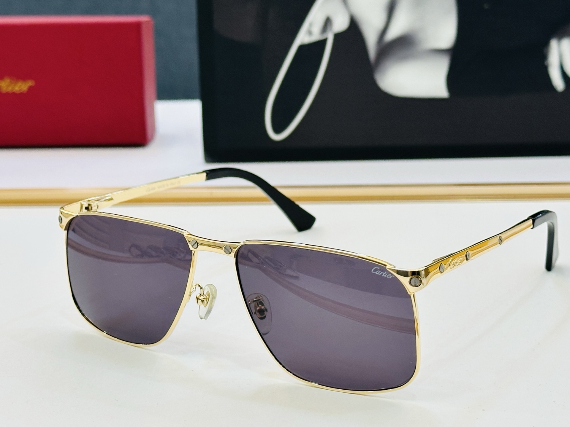 新款 Cartier 卡家 MODEL: CT0322S Size：58口17-140 高品质 镜片边缘